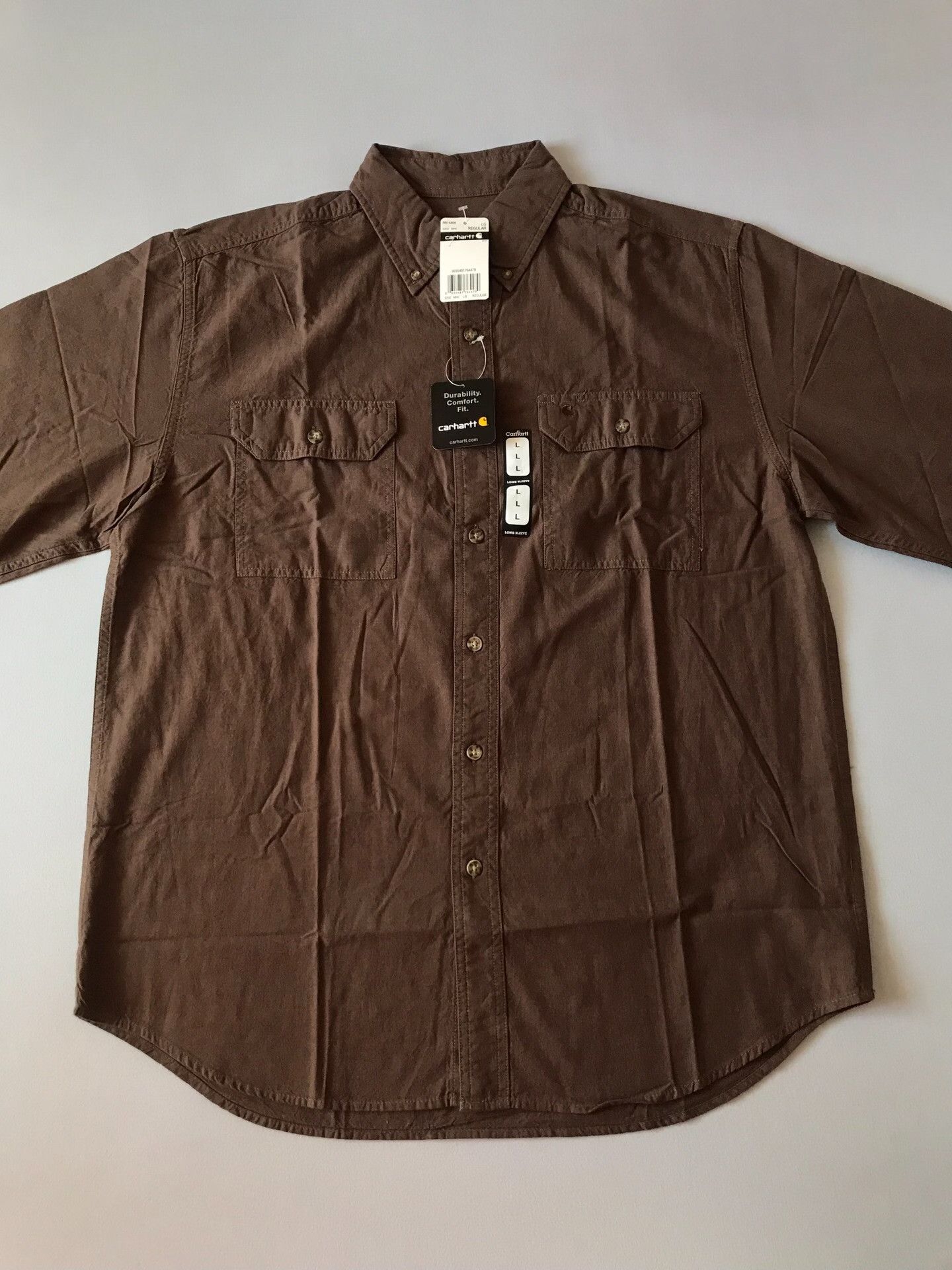 Carhartt Carhartt S202 Oxford Work Shirt Size US L / EU 52-54 / 3 - 3 Thumbnail