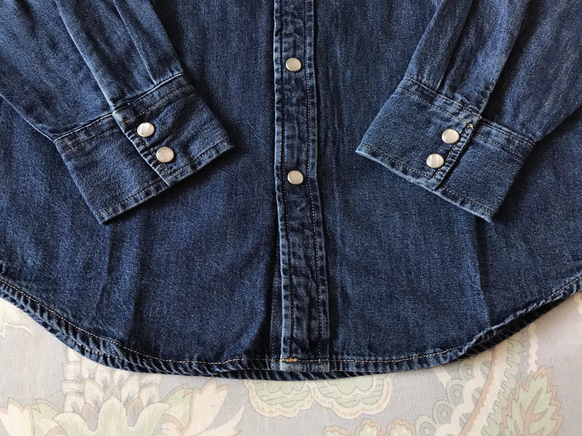 Levi's Levi's Washed Denim Shirt XS Size US XS / EU 42 / 0 - 4 Thumbnail