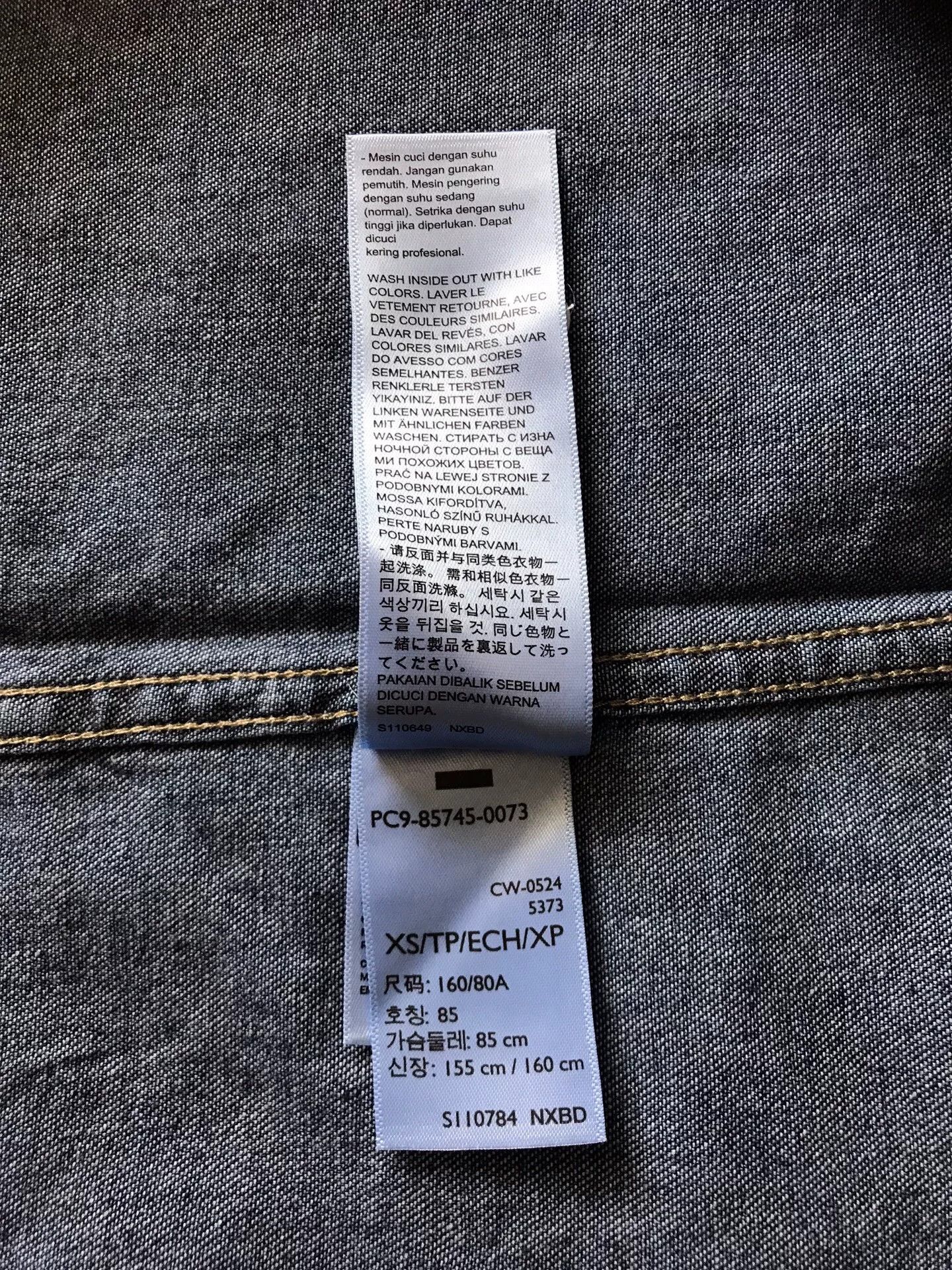 Levi's Levi's Washed Denim Shirt XS Size US XS / EU 42 / 0 - 9 Thumbnail