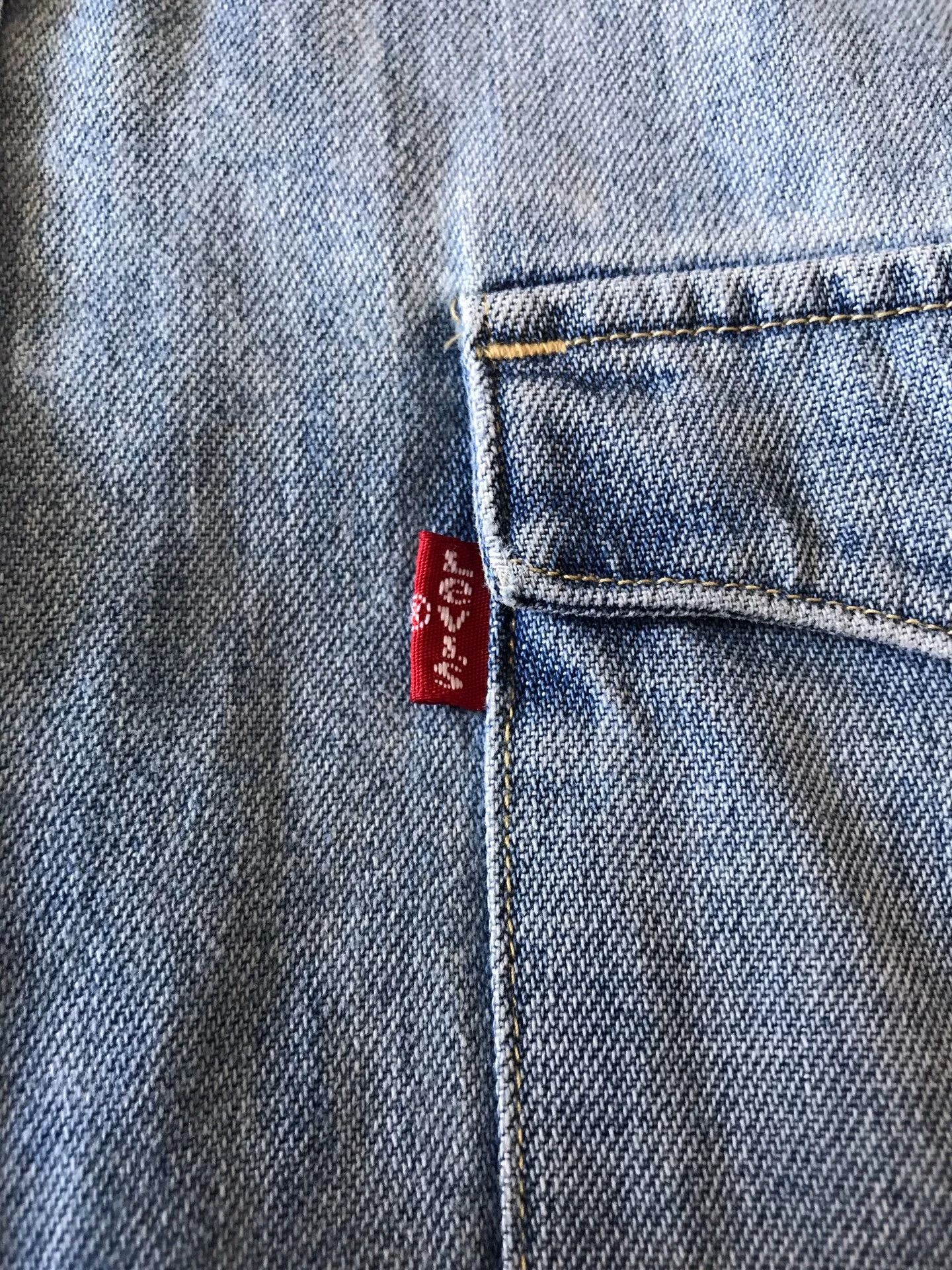 Levi's Levi's Light Blue Washed Denim Shirt Size US S / EU 44-46 / 1 - 5 Thumbnail