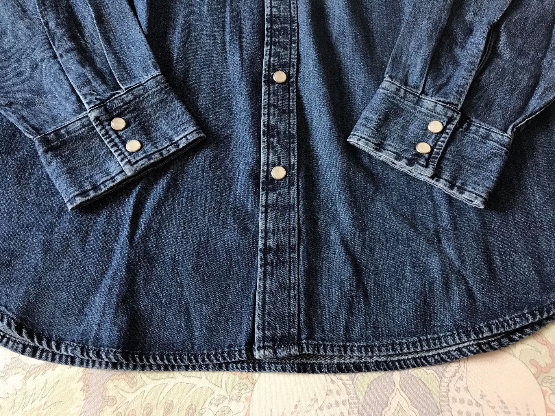 Levi's Levi's 85745-0073 Washed Denim Shirt Size US L / EU 52-54 / 3 - 4 Thumbnail
