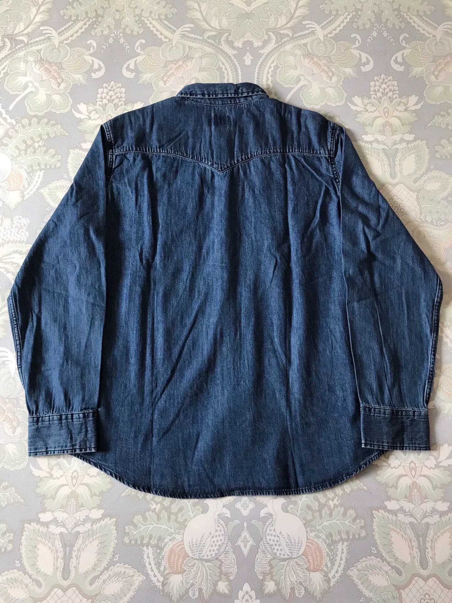 Levi's Levi's 85745-0073 Washed Denim Shirt Size US L / EU 52-54 / 3 - 2 Thumbnail
