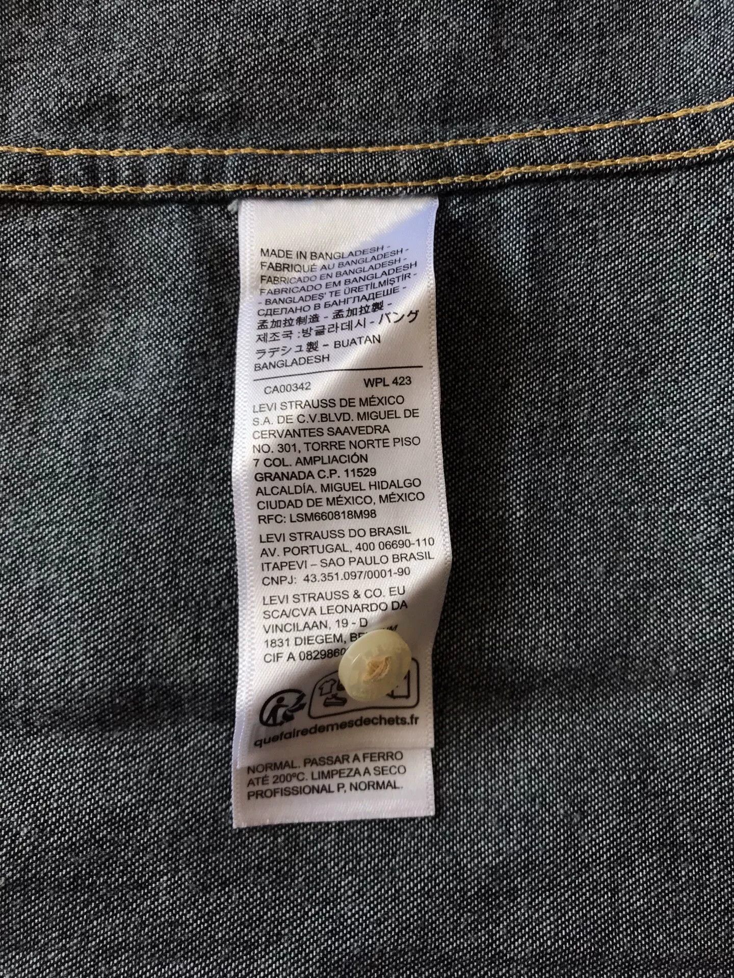 Levi's Levi's 85745-0002 Denim Shirt XS Size US XS / EU 42 / 0 - 8 Thumbnail