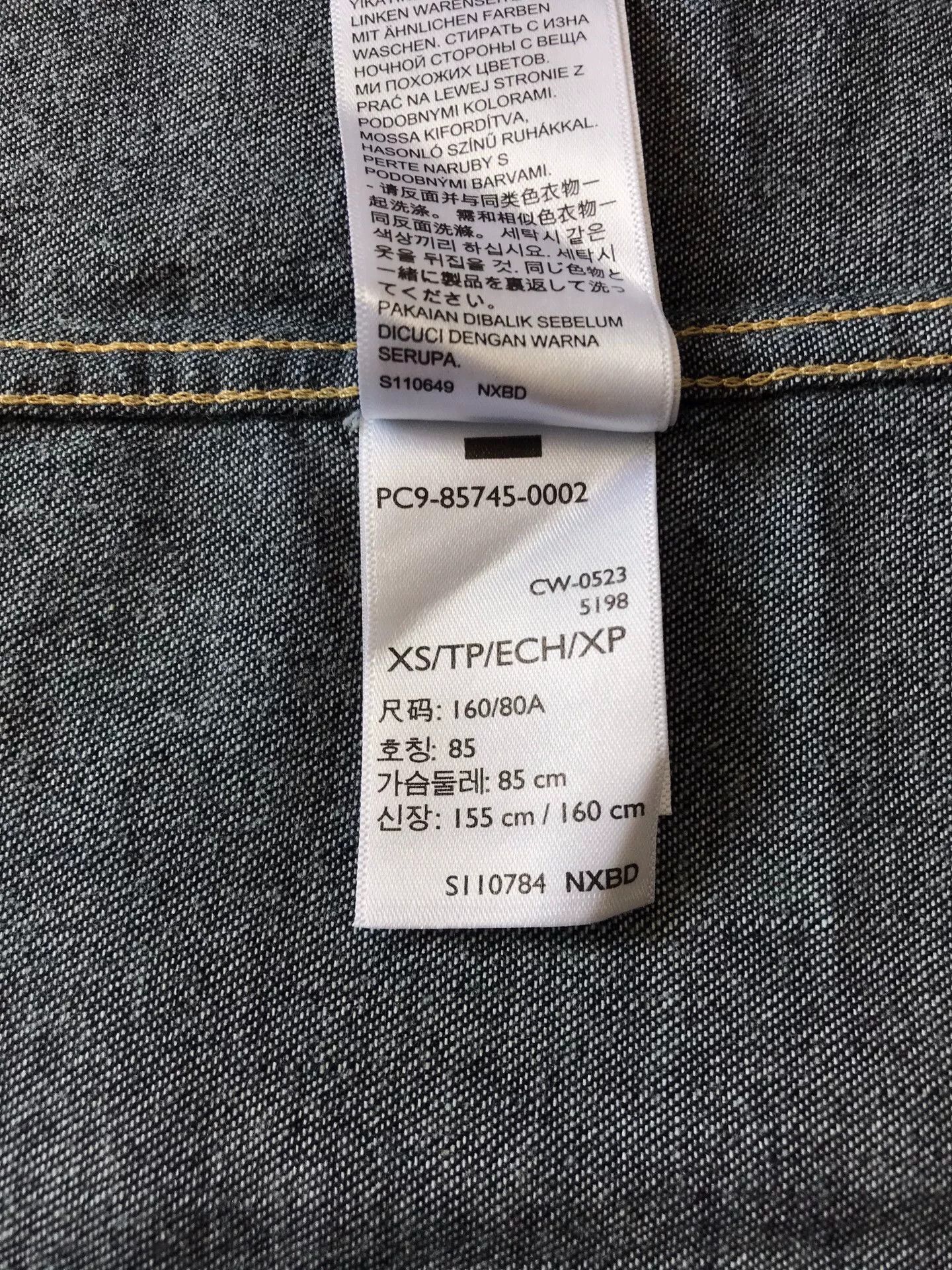 Levi's Levi's 85745-0002 Denim Shirt XS Size US XS / EU 42 / 0 - 9 Thumbnail