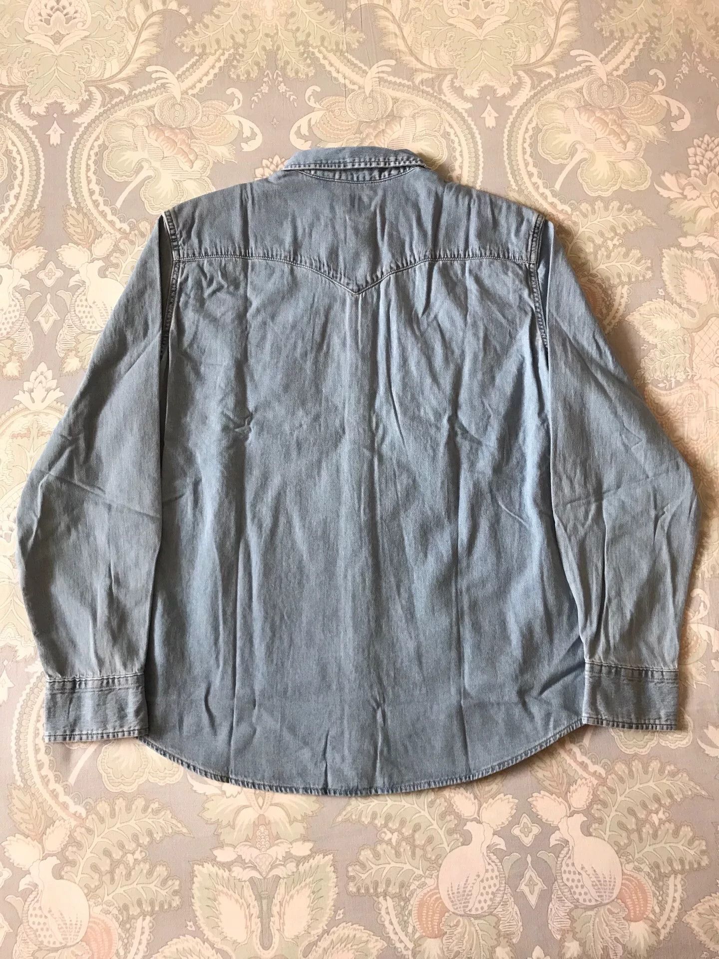 Levi's Levi's Western Denim Shirt 85745-0074 Size US L / EU 52-54 / 3 - 2 Thumbnail