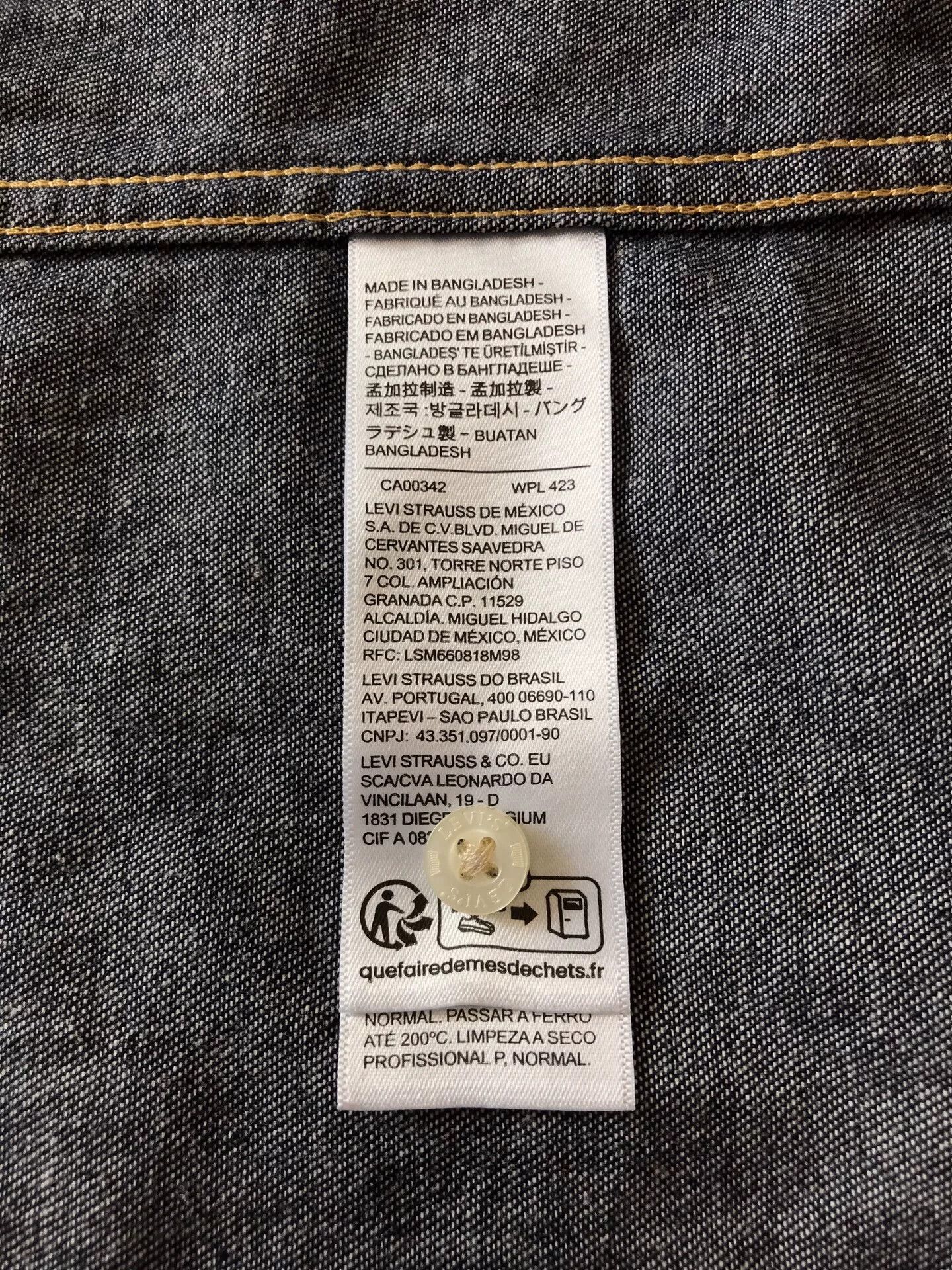 Levi's Levi's 85745-0002 Denim Shirt Size US M / EU 48-50 / 2 - 8 Thumbnail
