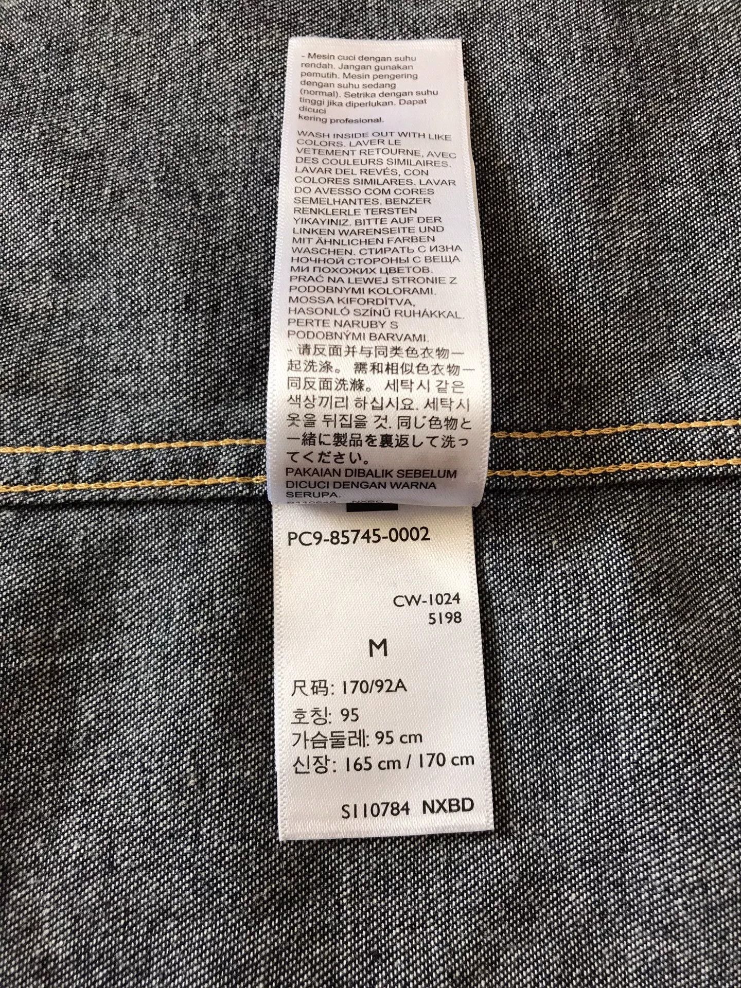 Levi's Levi's 85745-0002 Denim Shirt Size US M / EU 48-50 / 2 - 9 Thumbnail