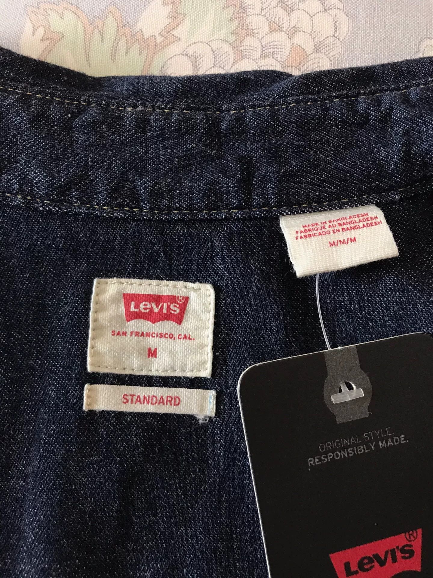 Levi's Levi's 85745-0002 Denim Shirt Size US M / EU 48-50 / 2 - 6 Thumbnail