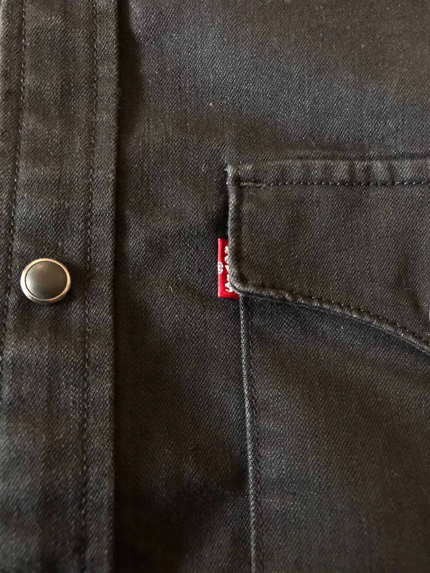 Levi's Levi's Western Denim Shirt 85745-0000 Size US L / EU 52-54 / 3 - 5 Thumbnail