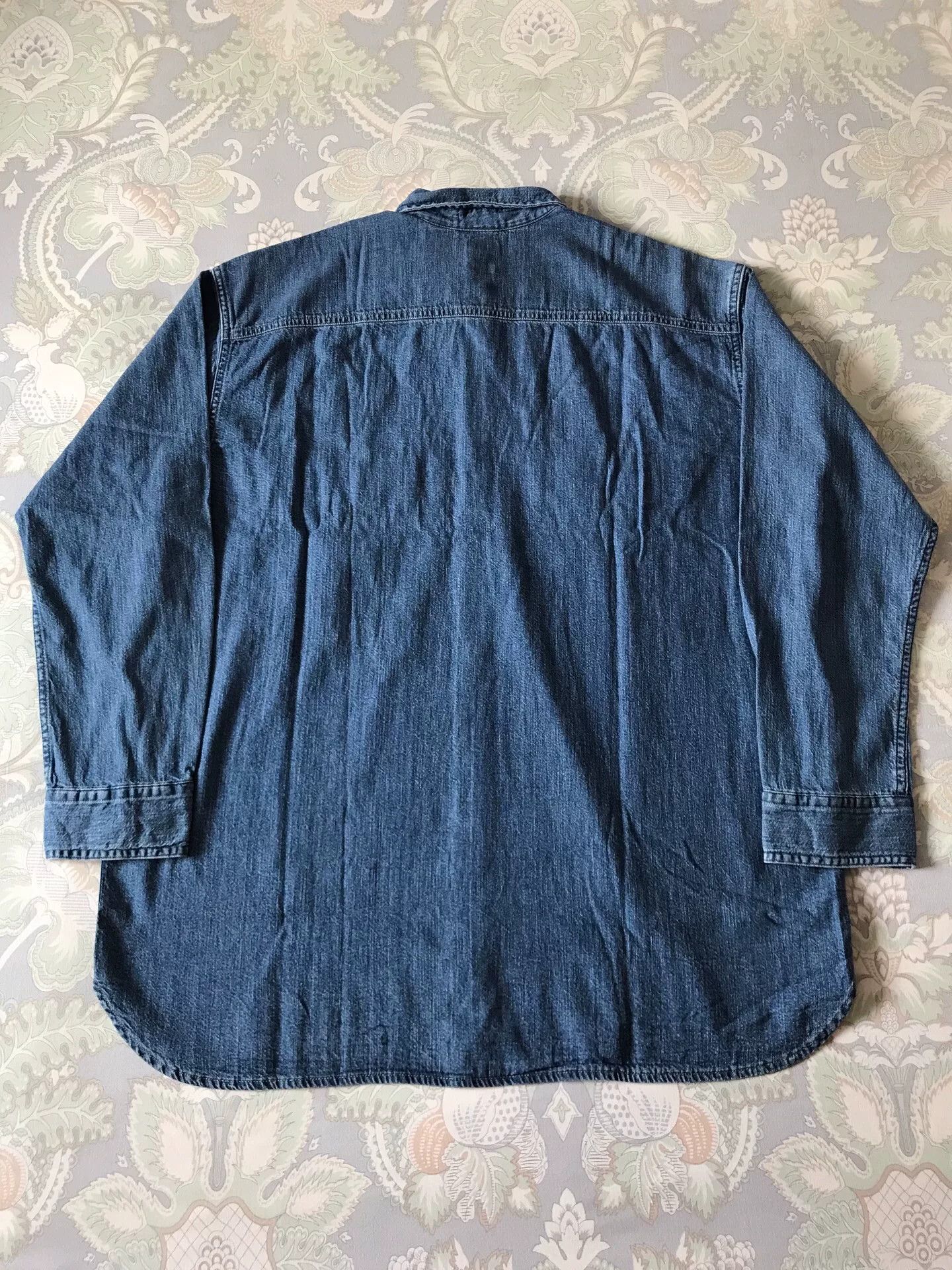 Levi's Levi's 34583-0000 Washed Denim Shirt Size US L / EU 52-54 / 3 - 2 Thumbnail