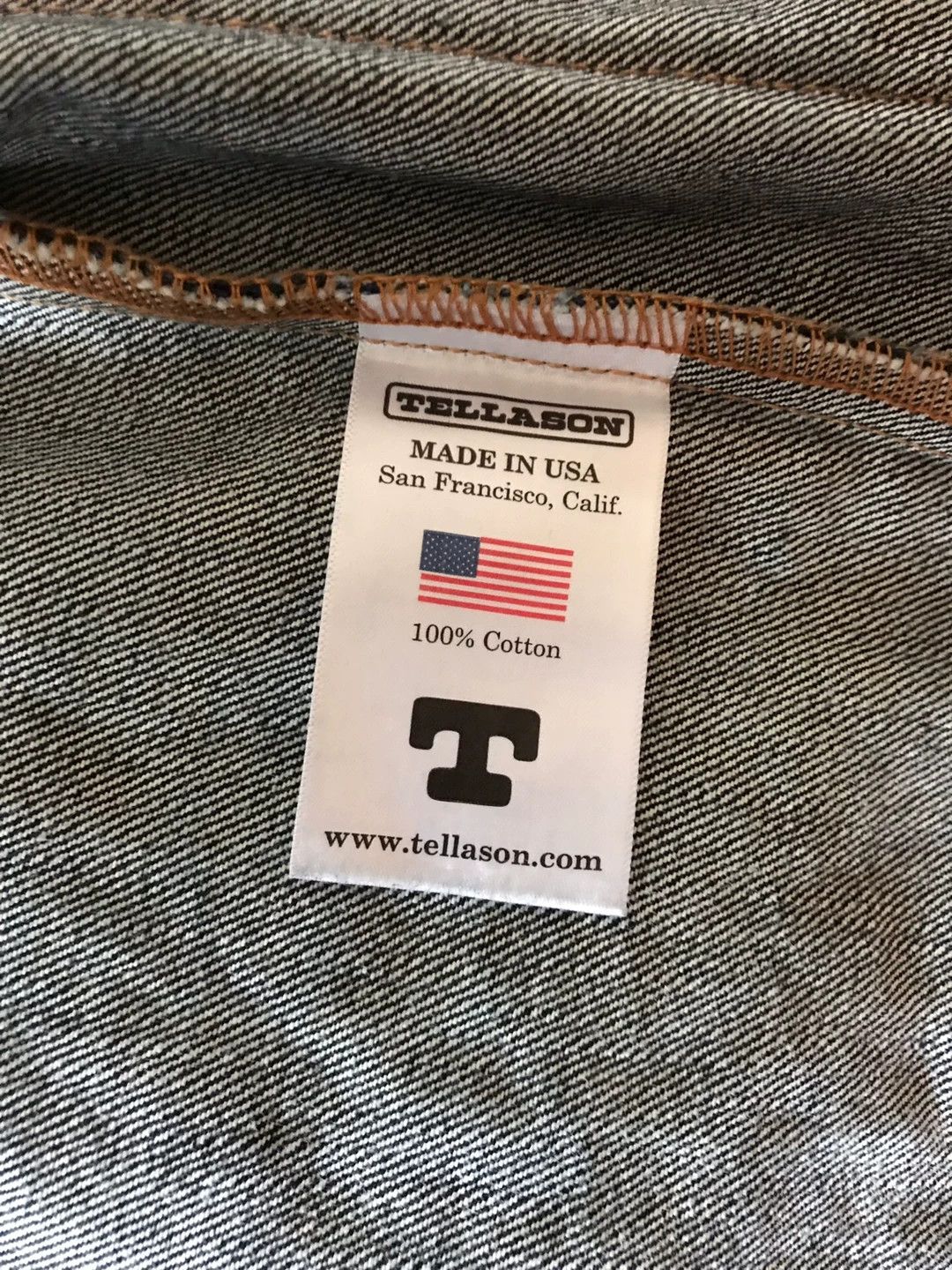 Tellason Tellason 16.5oz White Oak Coverall Jacket Size US S / EU 44-46 / 1 - 9 Thumbnail