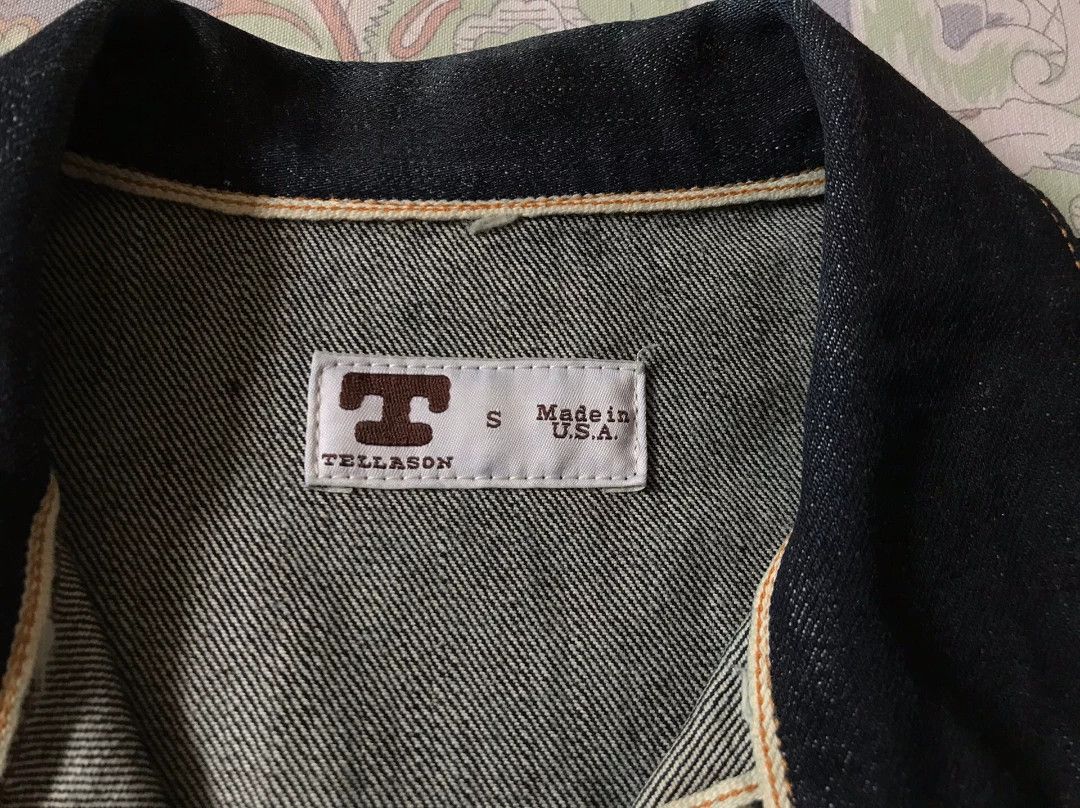Tellason Tellason 16.5oz White Oak Coverall Jacket Size US S / EU 44-46 / 1 - 8 Thumbnail