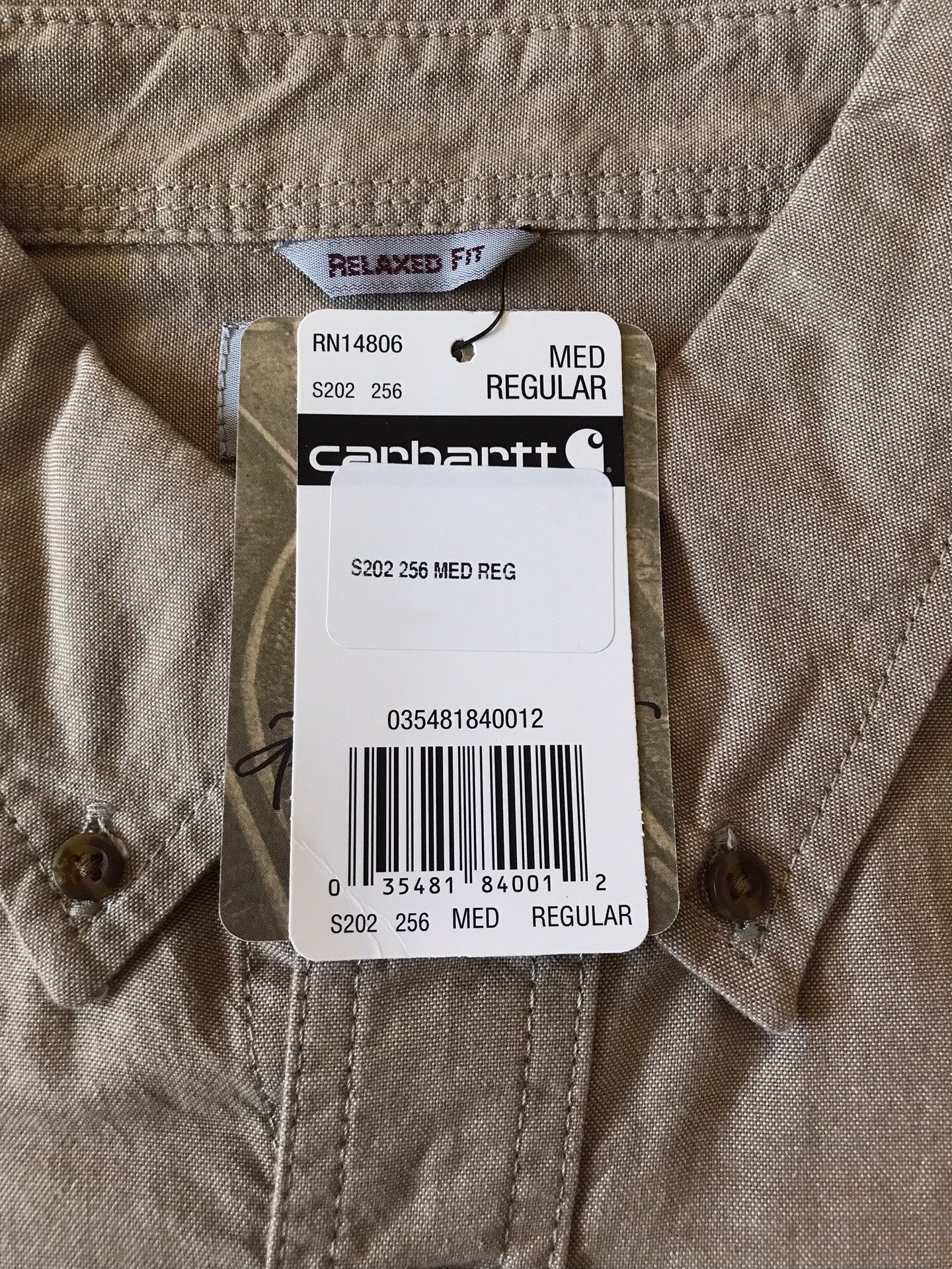 Carhartt Carhartt S202 Oxford Work Shirt Size US M / EU 48-50 / 2 - 8 Thumbnail