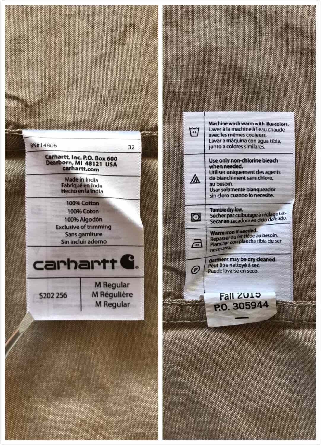 Carhartt Carhartt S202 Oxford Work Shirt Size US M / EU 48-50 / 2 - 9 Thumbnail
