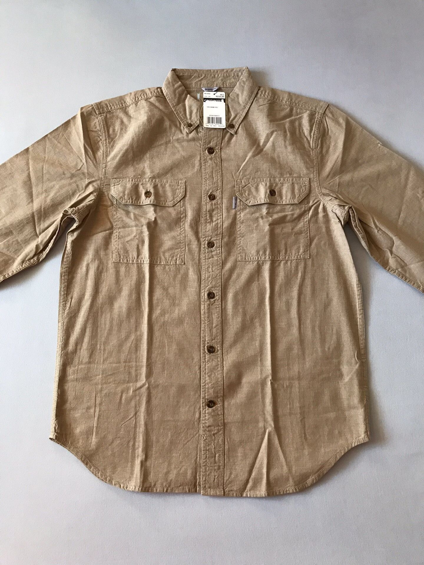 Carhartt Carhartt S202 Oxford Work Shirt Size US M / EU 48-50 / 2 - 3 Thumbnail