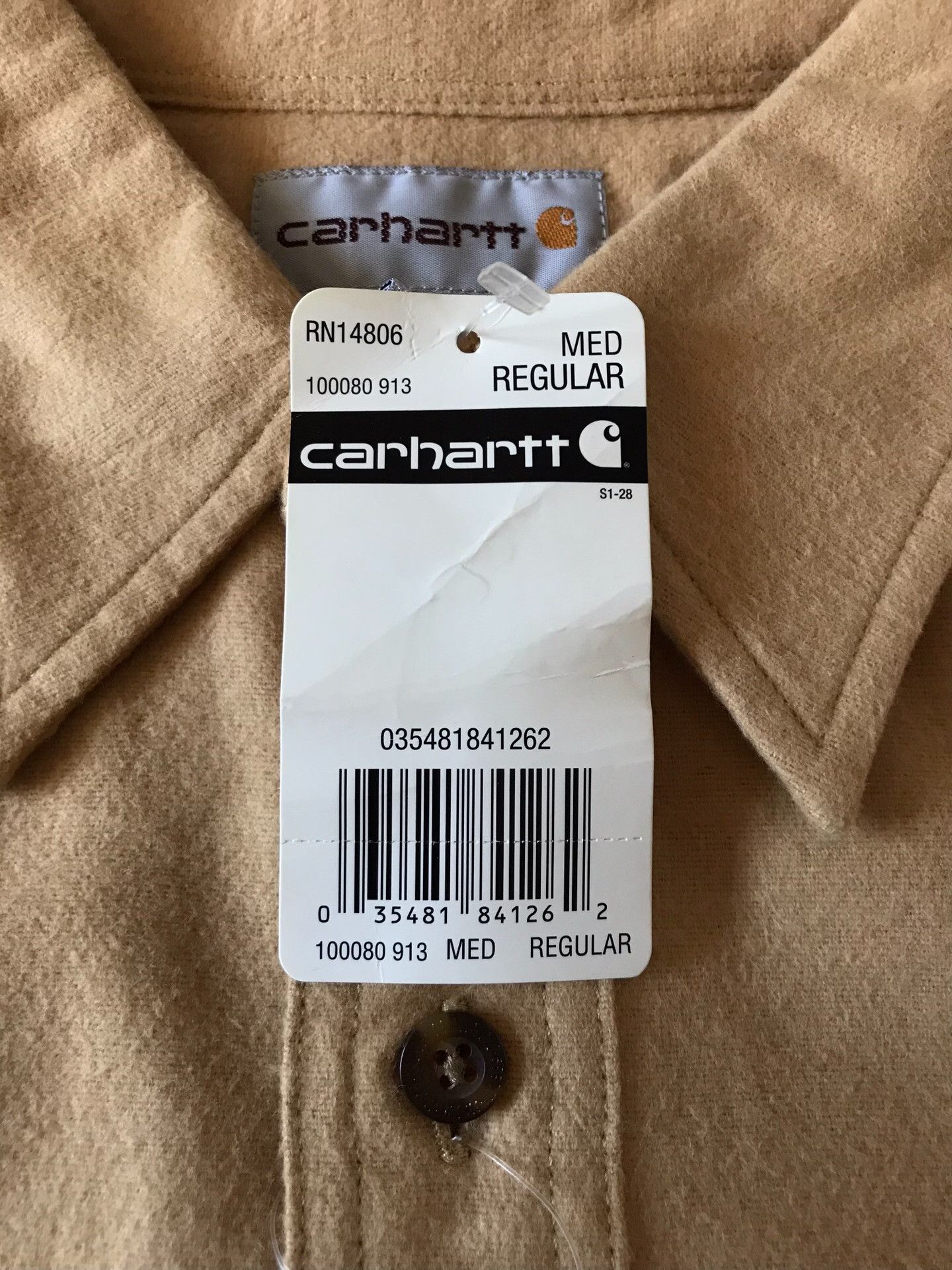 Carhartt Carhartt 100080 Mainline Flannel Work Shirt Size US M / EU 48-50 / 2 - 8 Thumbnail