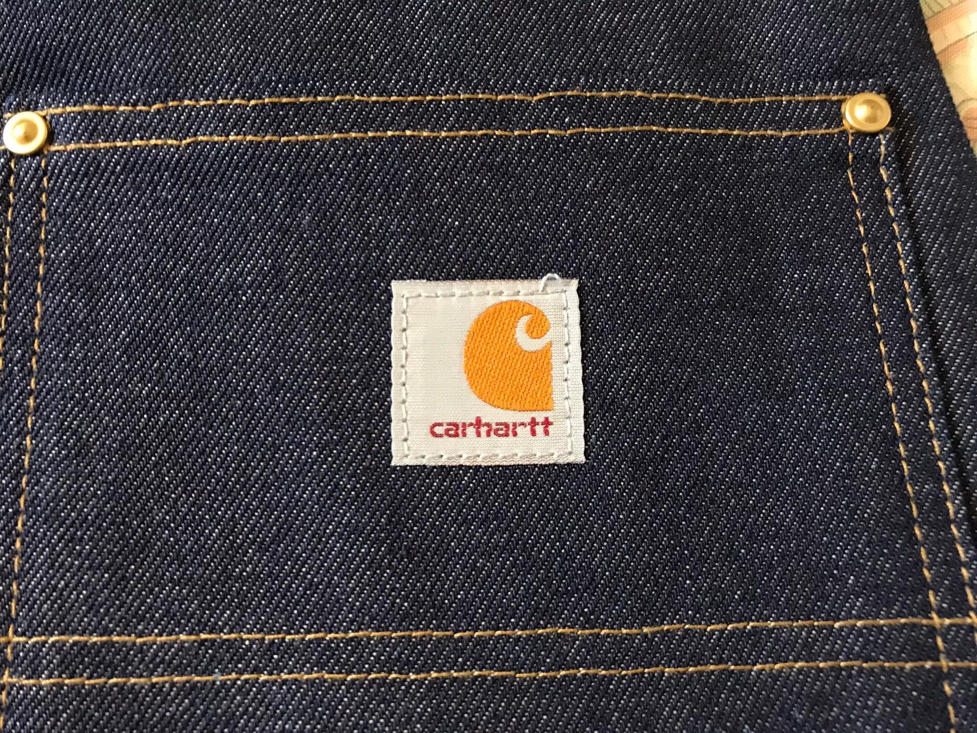 Carhartt Carhartt B07 Raw Denim Double Knee Jeans W34L30 Size US 34 / EU 50 - 6 Thumbnail