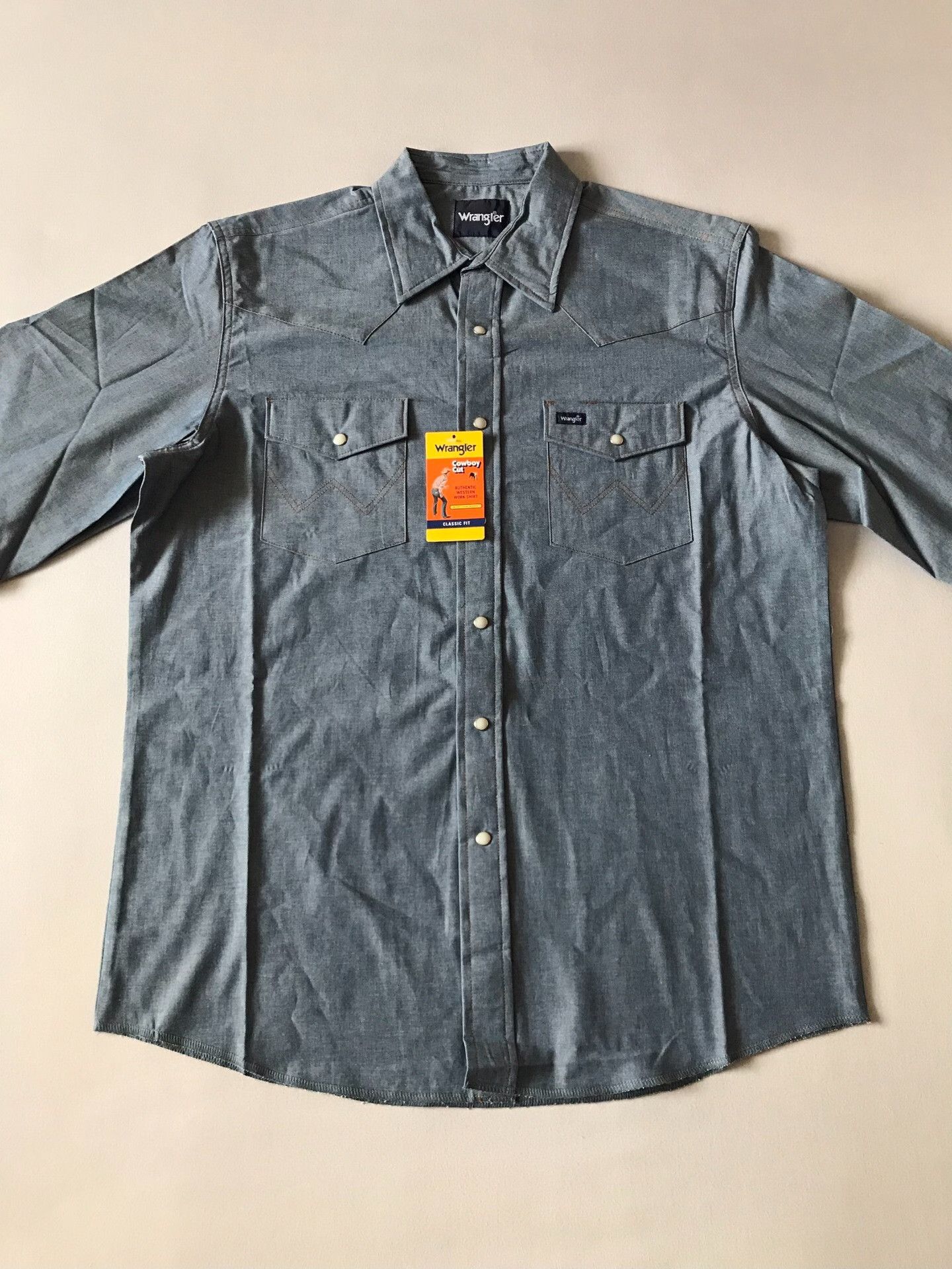 Wrangler Wrangler MS70919 Western Shirt Size US L / EU 52-54 / 3 - 3 Thumbnail