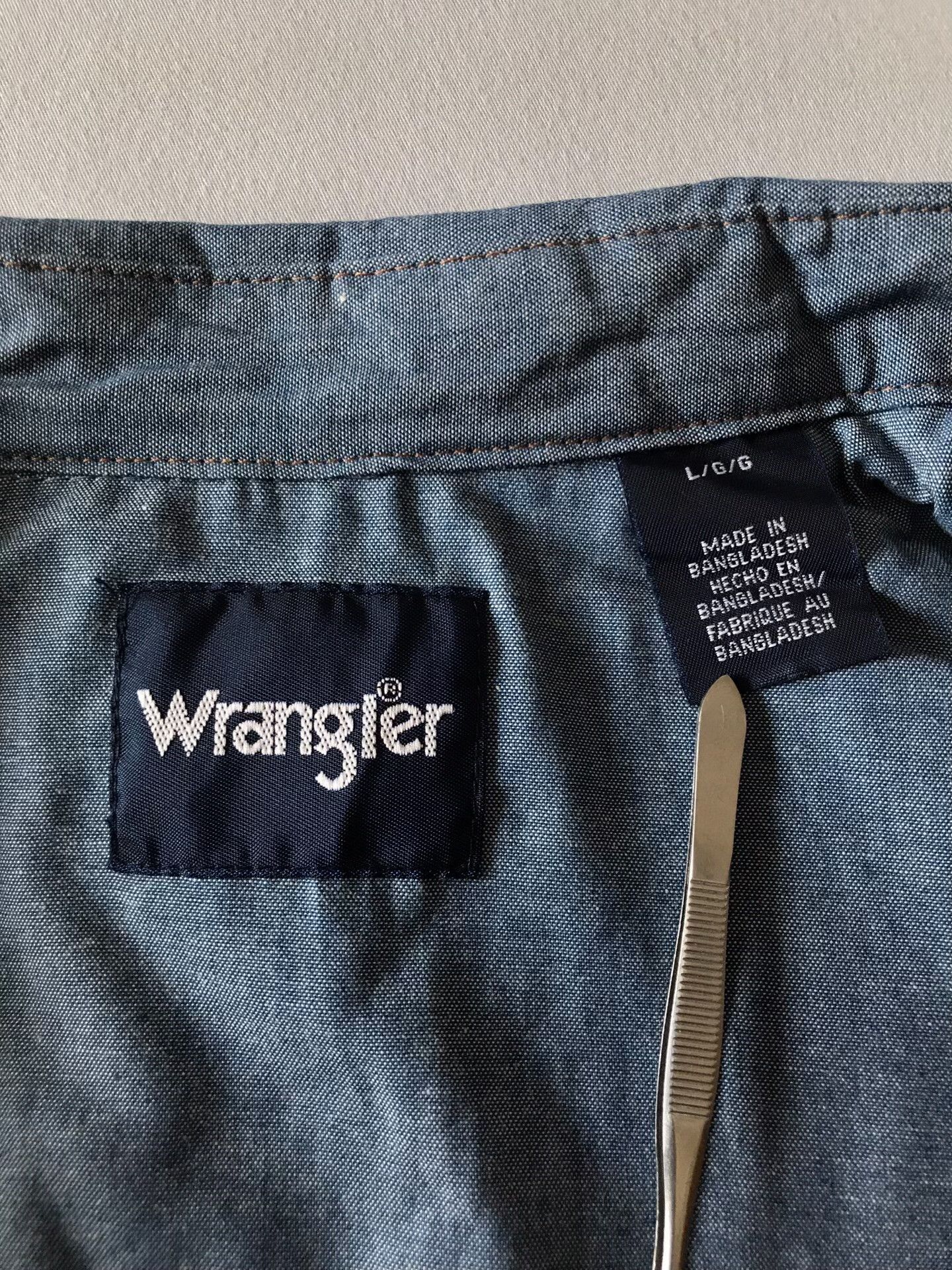 Wrangler Wrangler MS70919 Western Shirt Size US L / EU 52-54 / 3 - 7 Thumbnail