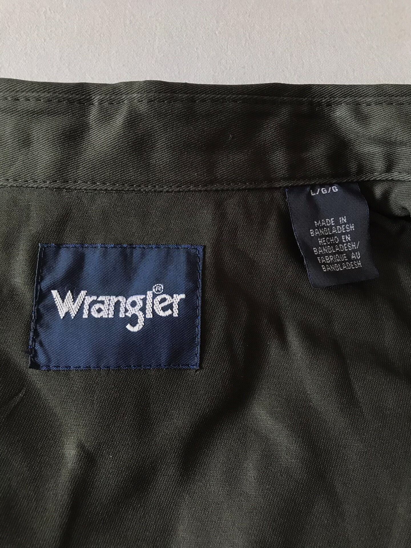 Wrangler Wrangler Western Shirt Green L Size US L / EU 52-54 / 3 - 7 Thumbnail