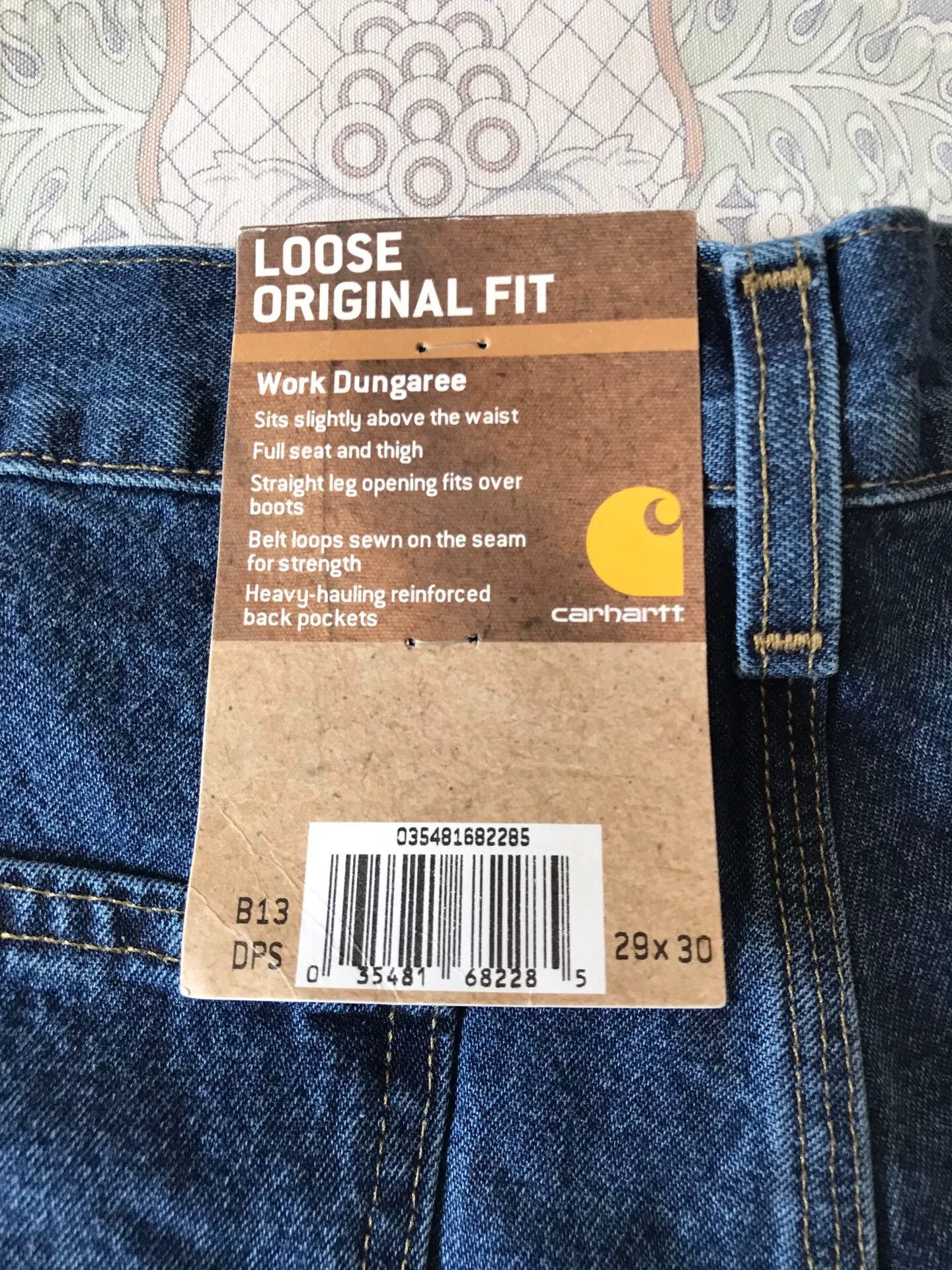 Carhartt Carhartt B13 DPS Jeans W29L30 Size US 29 - 8 Thumbnail