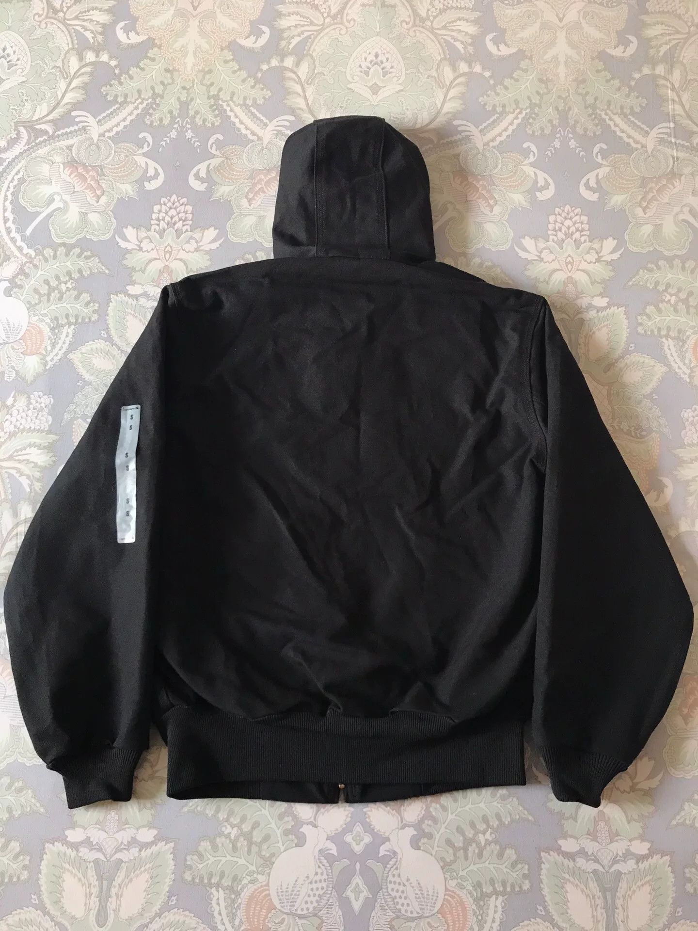 Carhartt Carhartt J131 Black Hooded Work Jacket Size US S / EU 44-46 / 1 - 2 Thumbnail