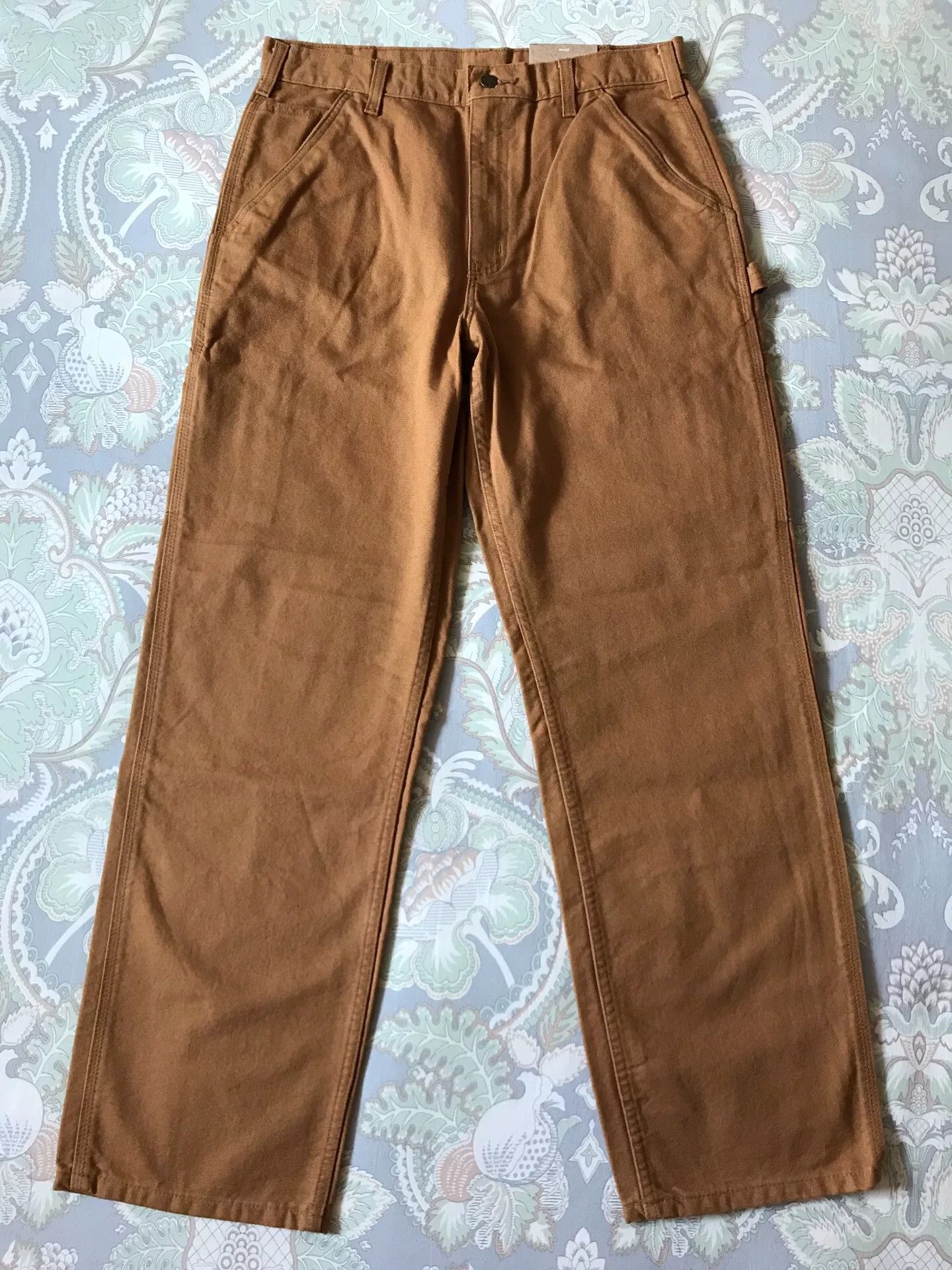 Carhartt Carhartt B11 Brown W34L32 Work Pants Size US 34 / EU 50 - 2 Thumbnail