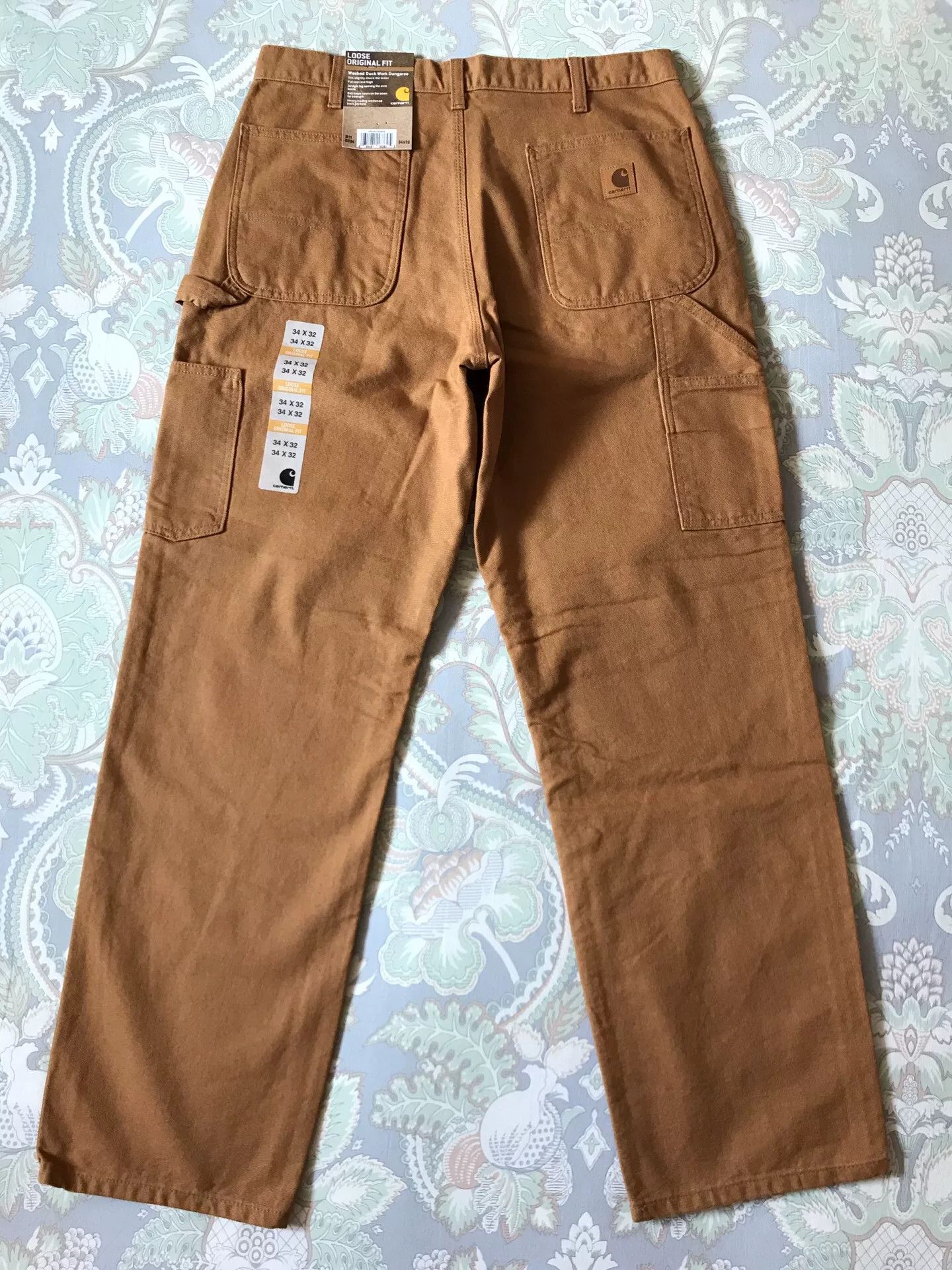 Carhartt Carhartt B11 Brown W34L32 Work Pants Size US 34 / EU 50 - 3 Thumbnail
