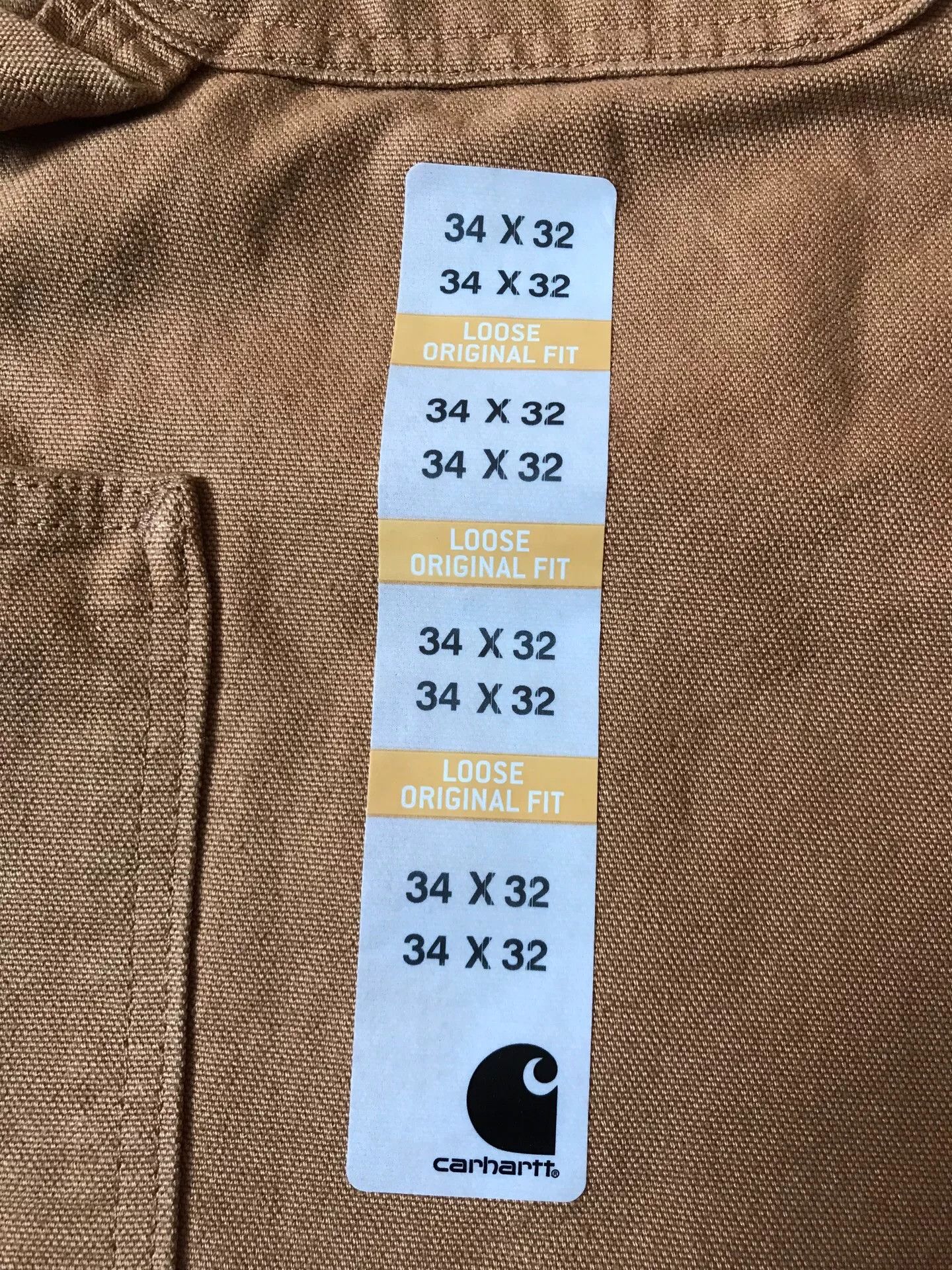 Carhartt Carhartt B11 Brown W34L32 Work Pants Size US 34 / EU 50 - 7 Thumbnail