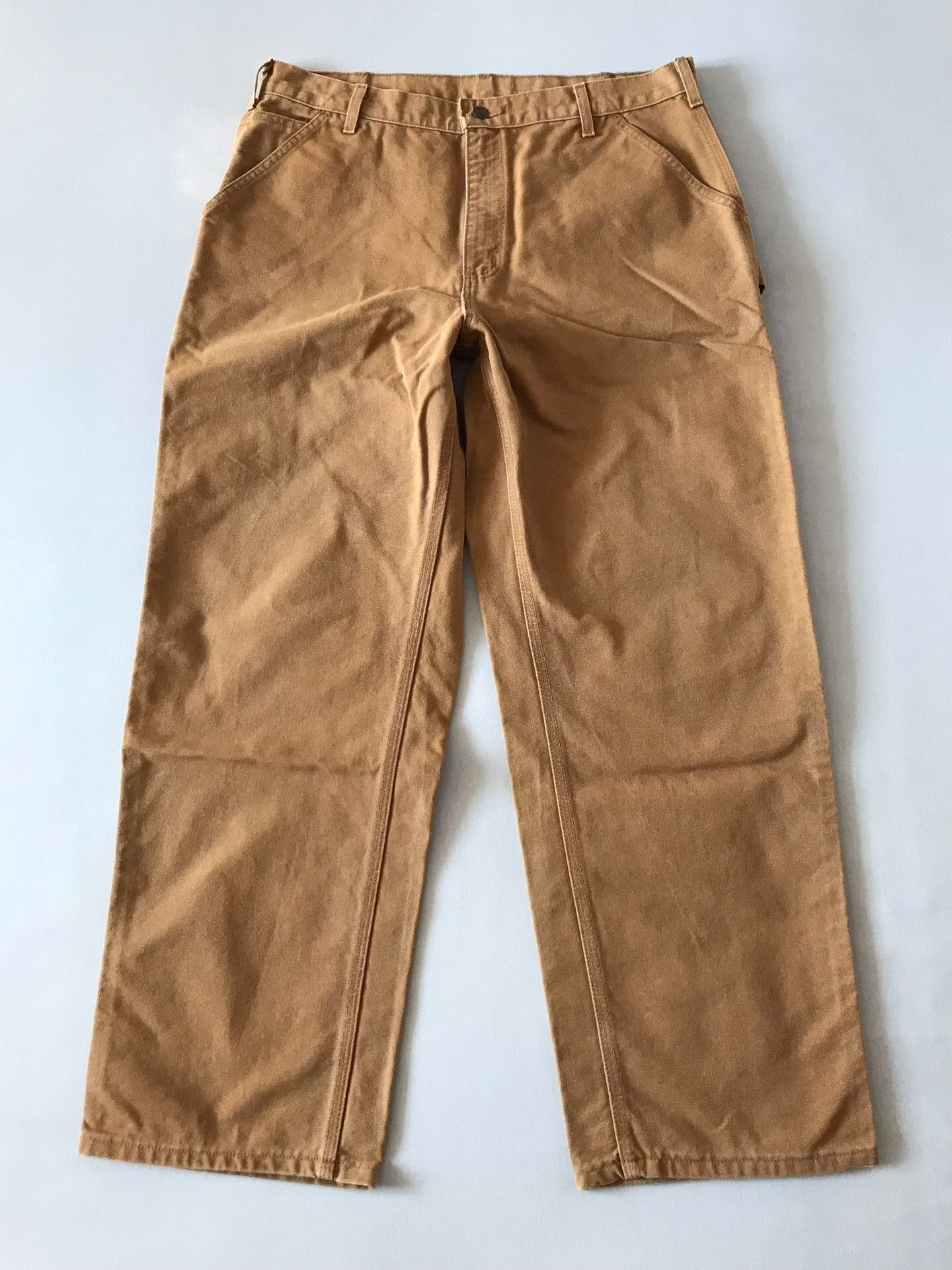 Carhartt Carhartt B11 Brown W36L30 Work Pants Size US 36 / EU 52 - 2 Thumbnail