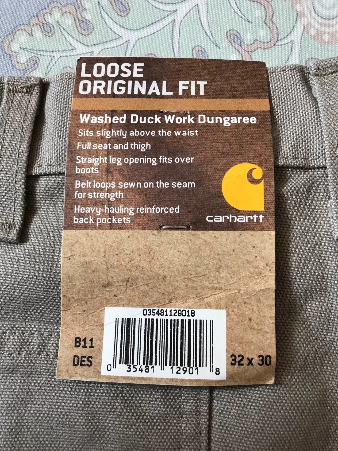 Carhartt Carhartt B11 DES Desert Canvas Cargo Pants Size US 32 / EU 48 - 8 Thumbnail