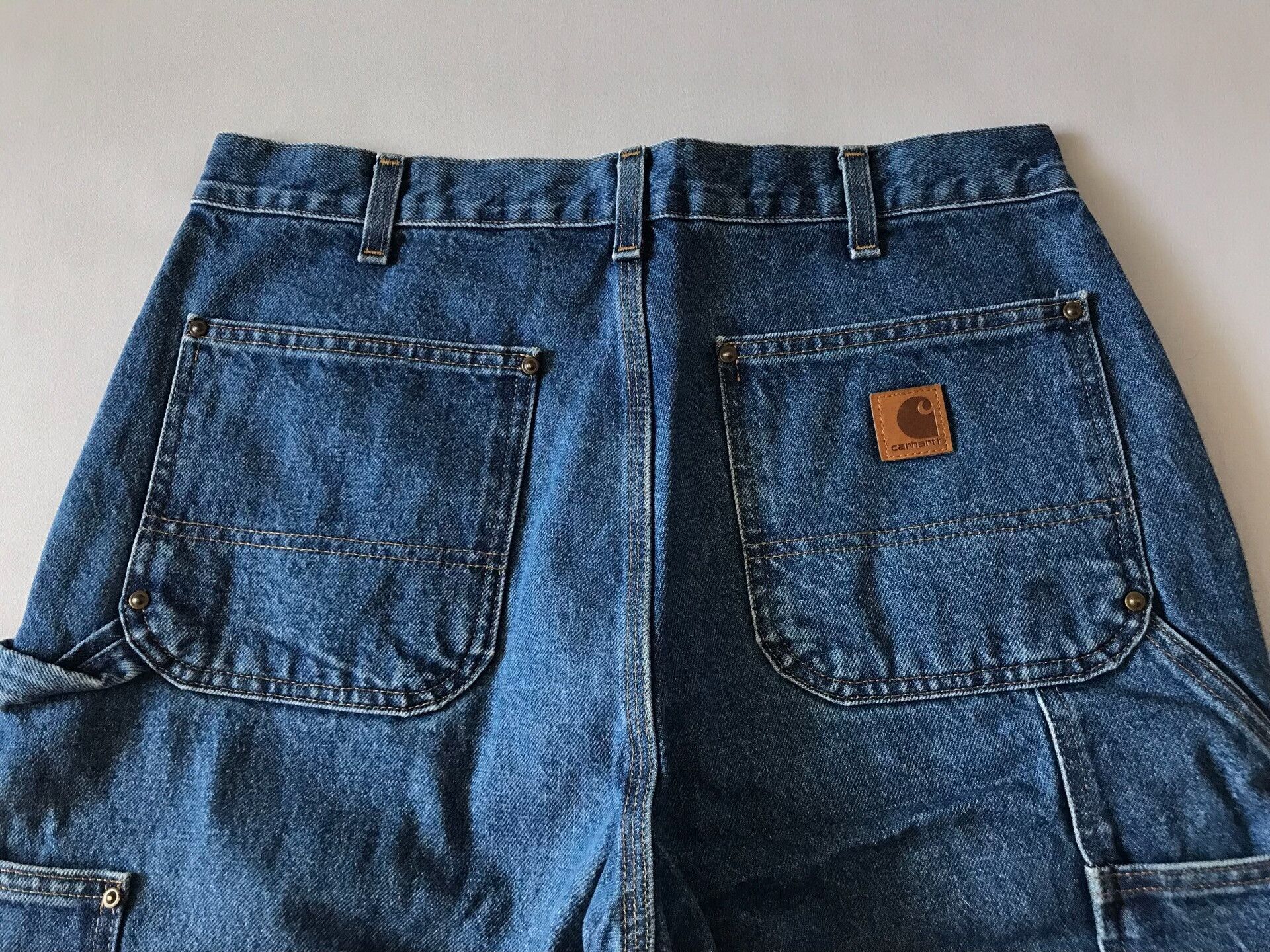 Carhartt Carhartt B73 W34L30 Double Knee Jeans Size US 34 / EU 50 - 5 Thumbnail