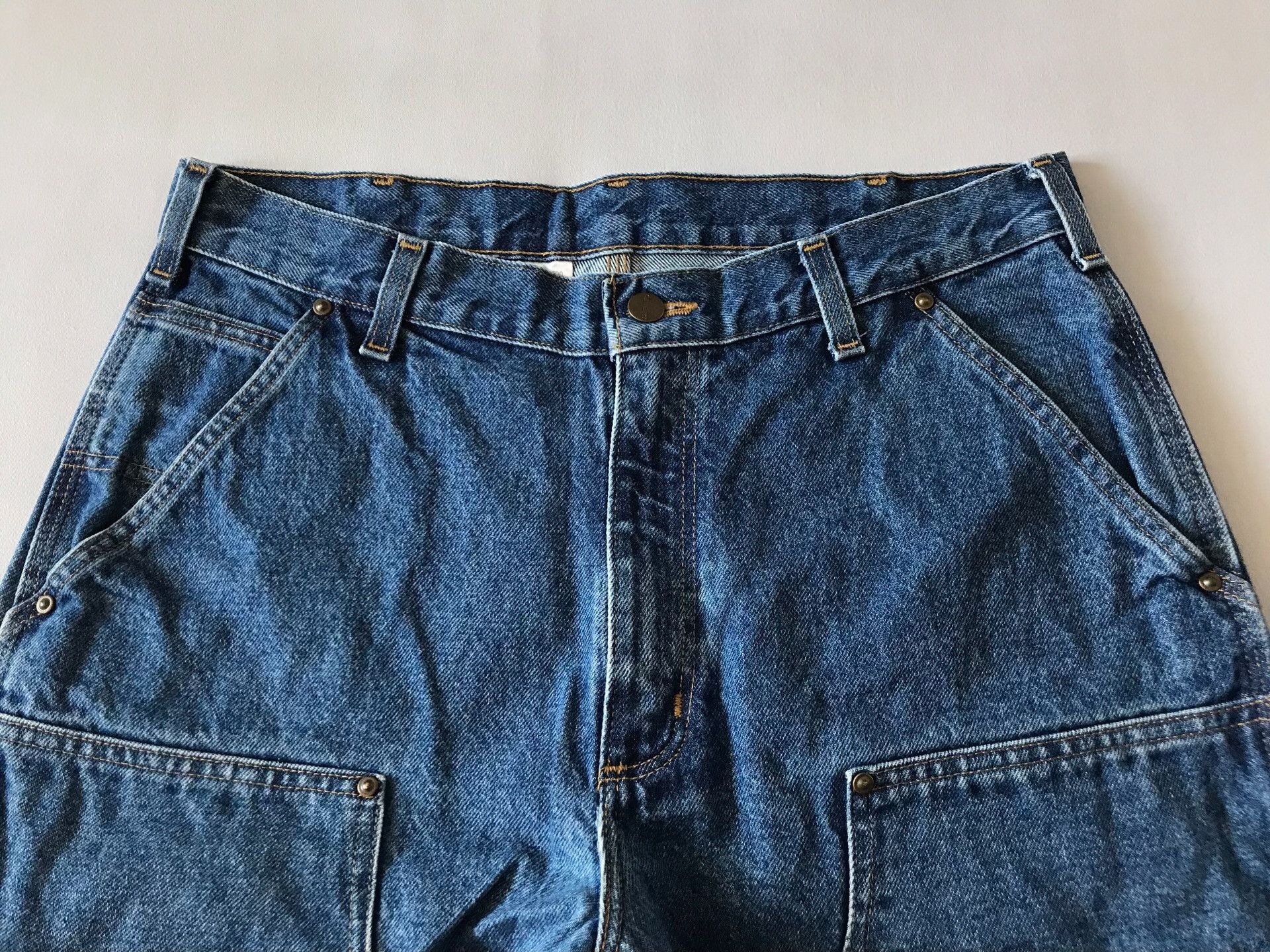 Carhartt Carhartt B73 W34L30 Double Knee Jeans Size US 34 / EU 50 - 4 Thumbnail