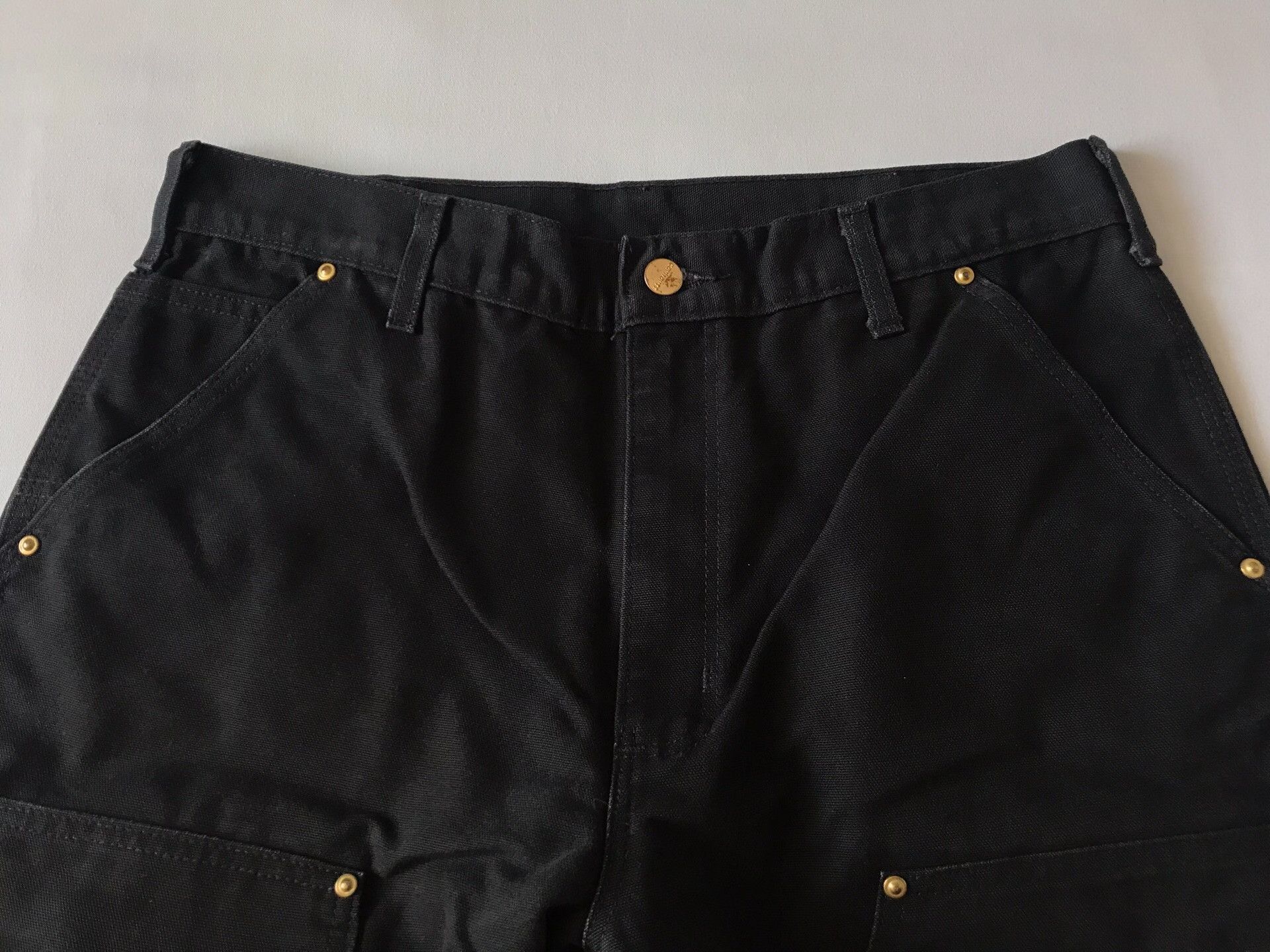 Carhartt Carhartt B01 W34L30 Black Work Pants Size US 34 / EU 50 - 4 Thumbnail