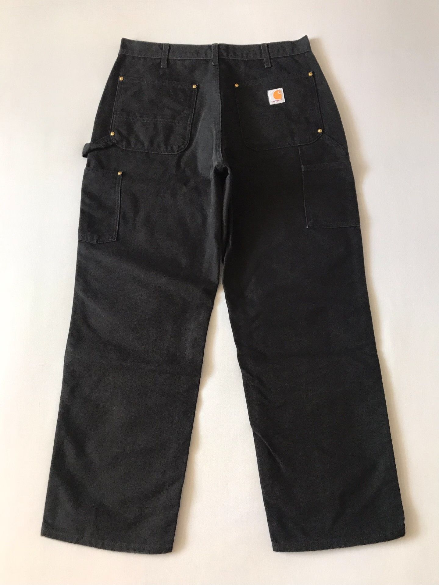 Carhartt Carhartt B01 W34L30 Black Work Pants Size US 34 / EU 50 - 3 Thumbnail