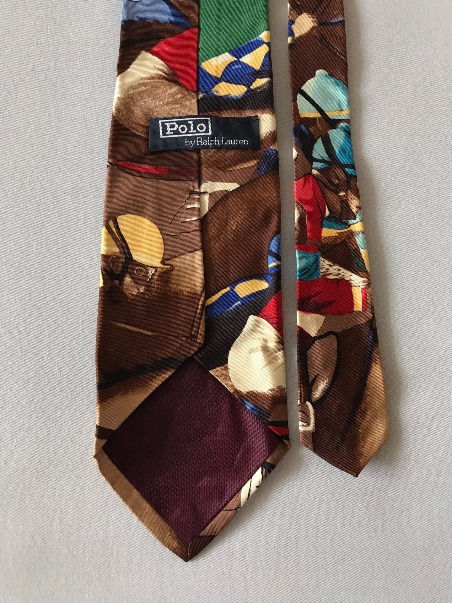 Polo Ralph Lauren Polo Ralph Lauren Vintage Silk Tie Size ONE SIZE - 6 Thumbnail