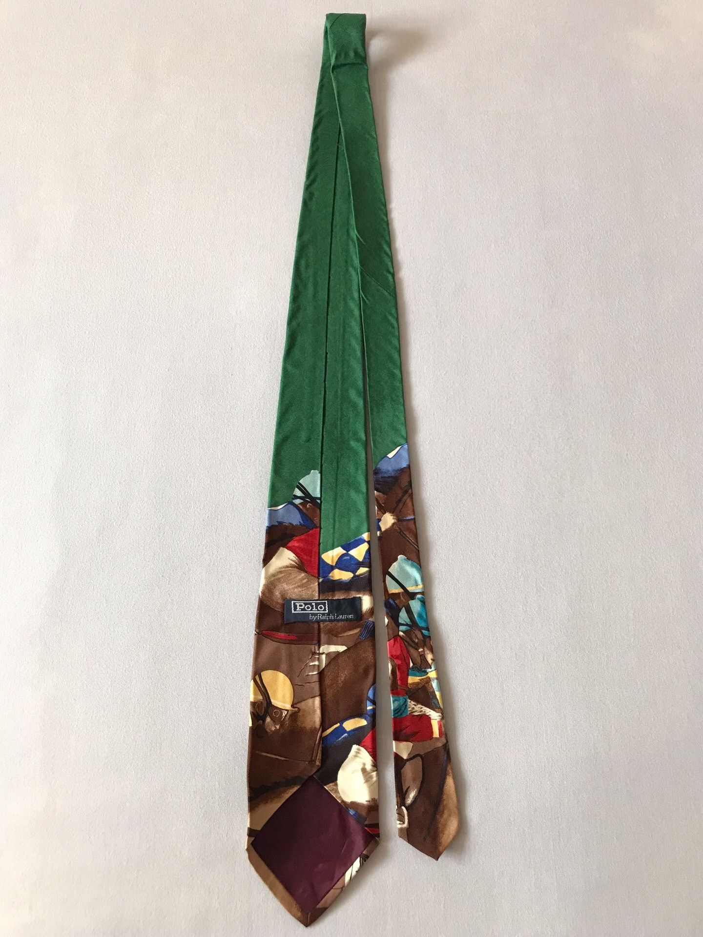 Polo Ralph Lauren Polo Ralph Lauren Vintage Silk Tie Size ONE SIZE - 4 Thumbnail