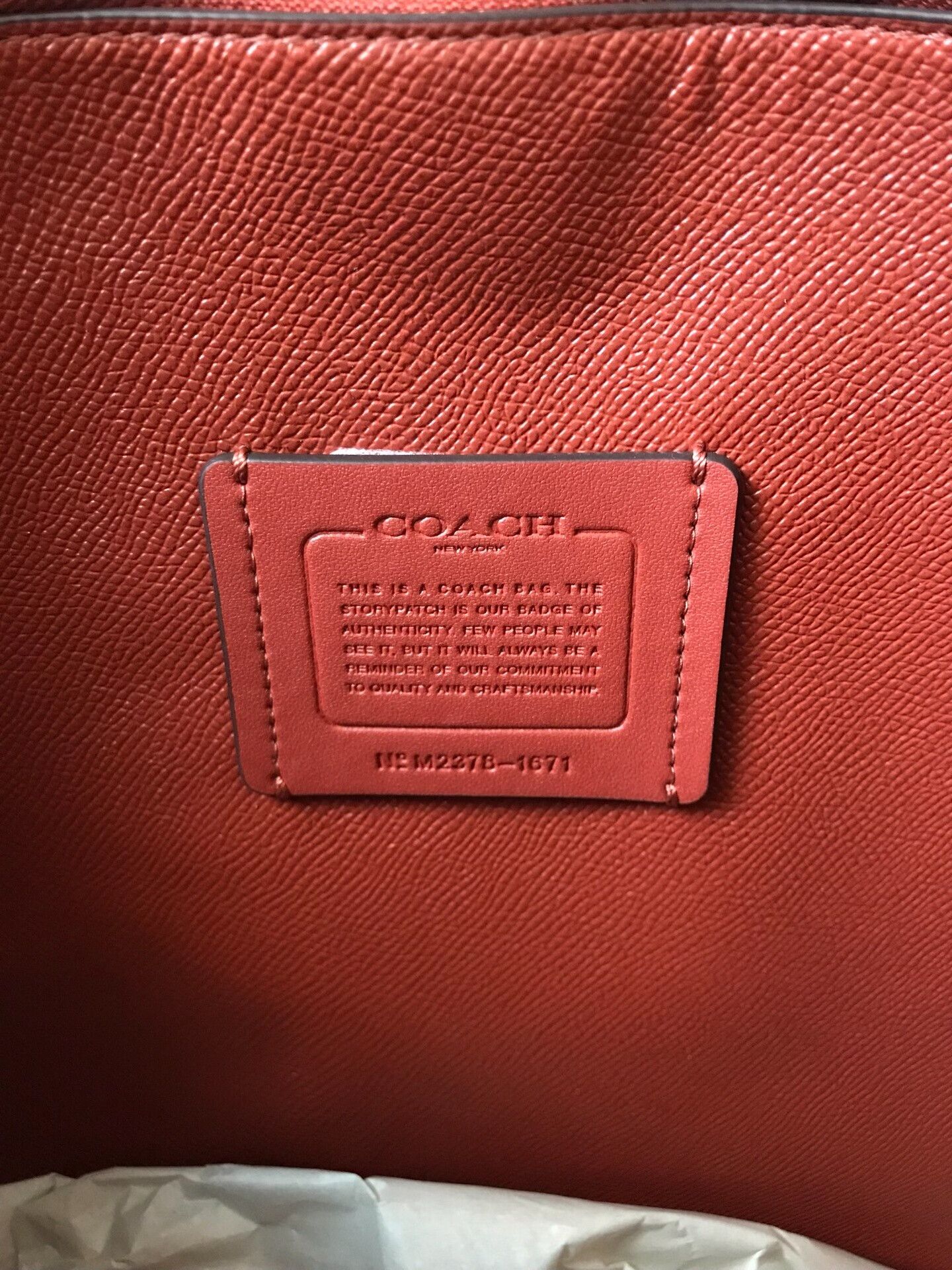 Coach Coach 1671 Mollie White Tote Bag Size ONE SIZE - 7 Thumbnail