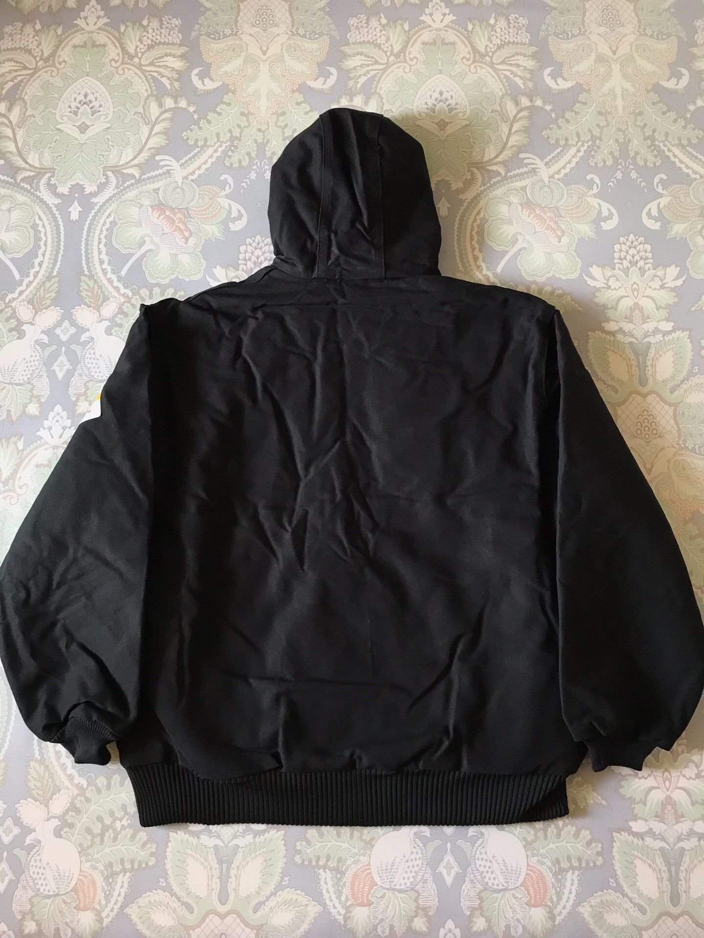 Carhartt Carhartt J140 Black XL Canvas Hooded Jacket Size US XL / EU 56 / 4 - 2 Thumbnail