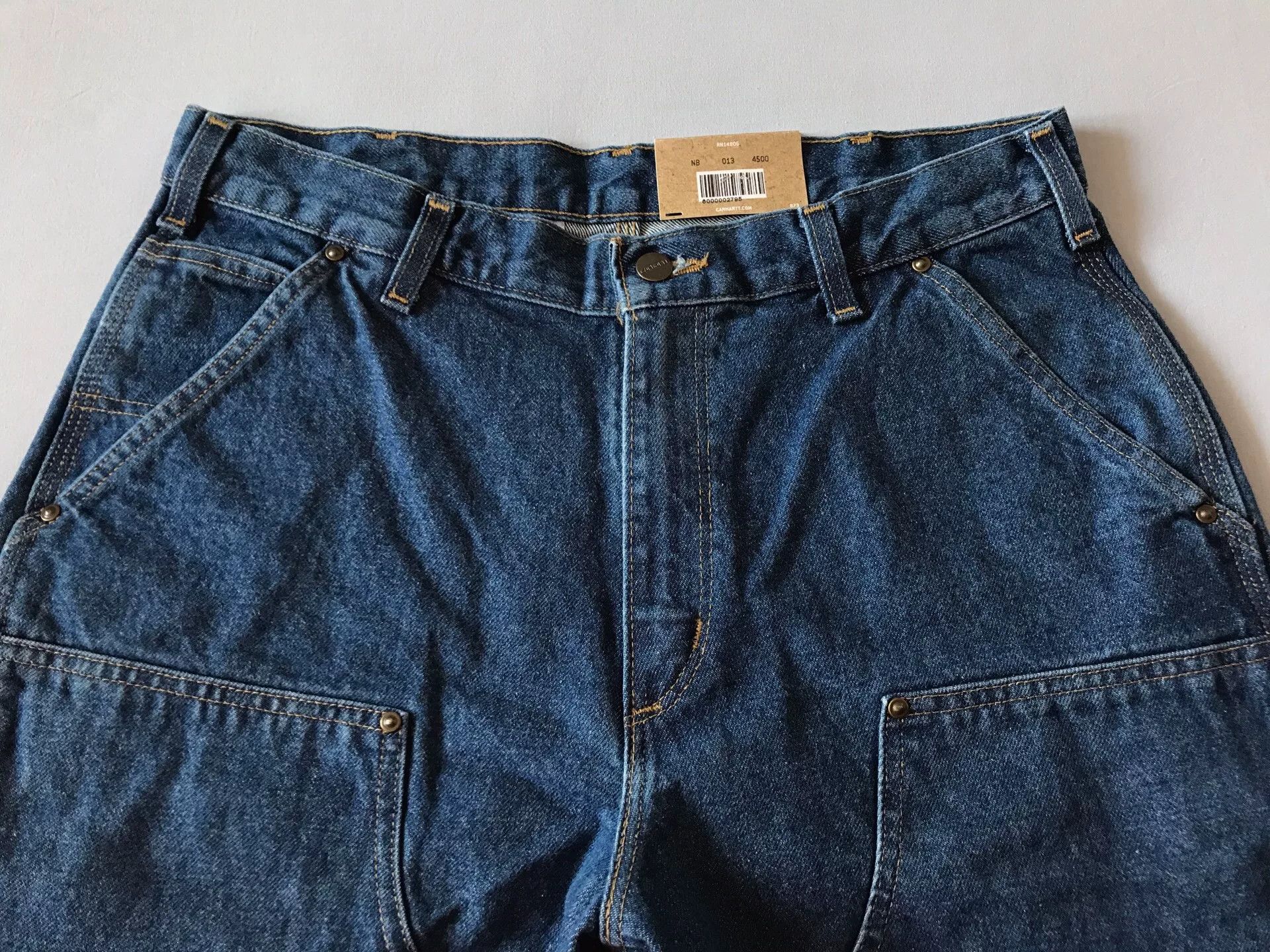 Carhartt Carhartt B73 W34L30 Washed Jeans Size US 34 / EU 50 - 4 Thumbnail