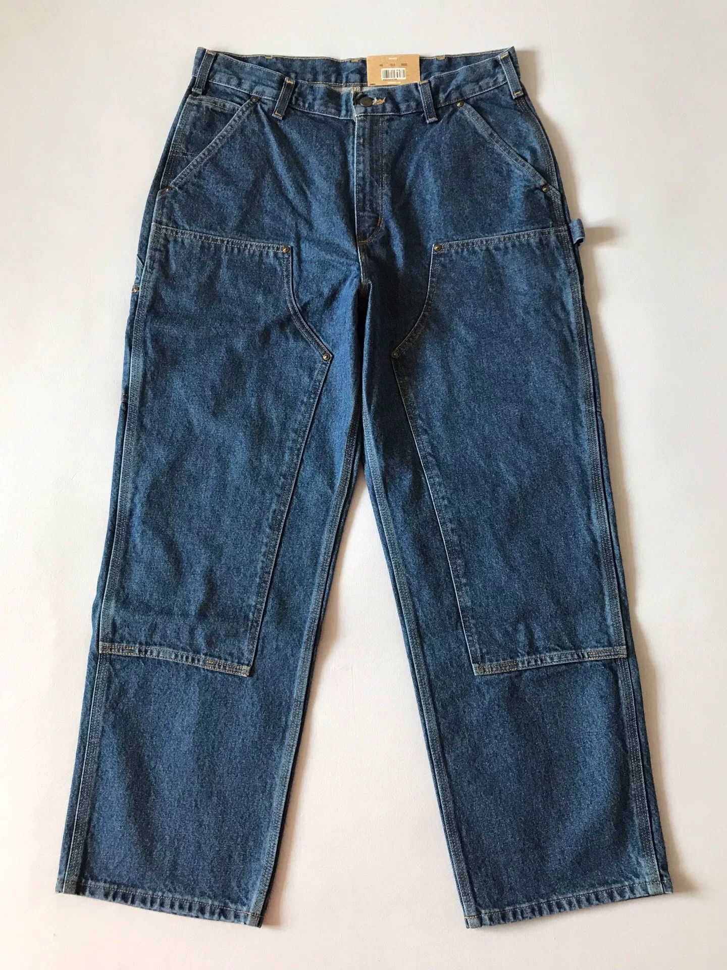 Carhartt Carhartt B73 W34L30 Washed Jeans Size US 34 / EU 50 - 2 Thumbnail
