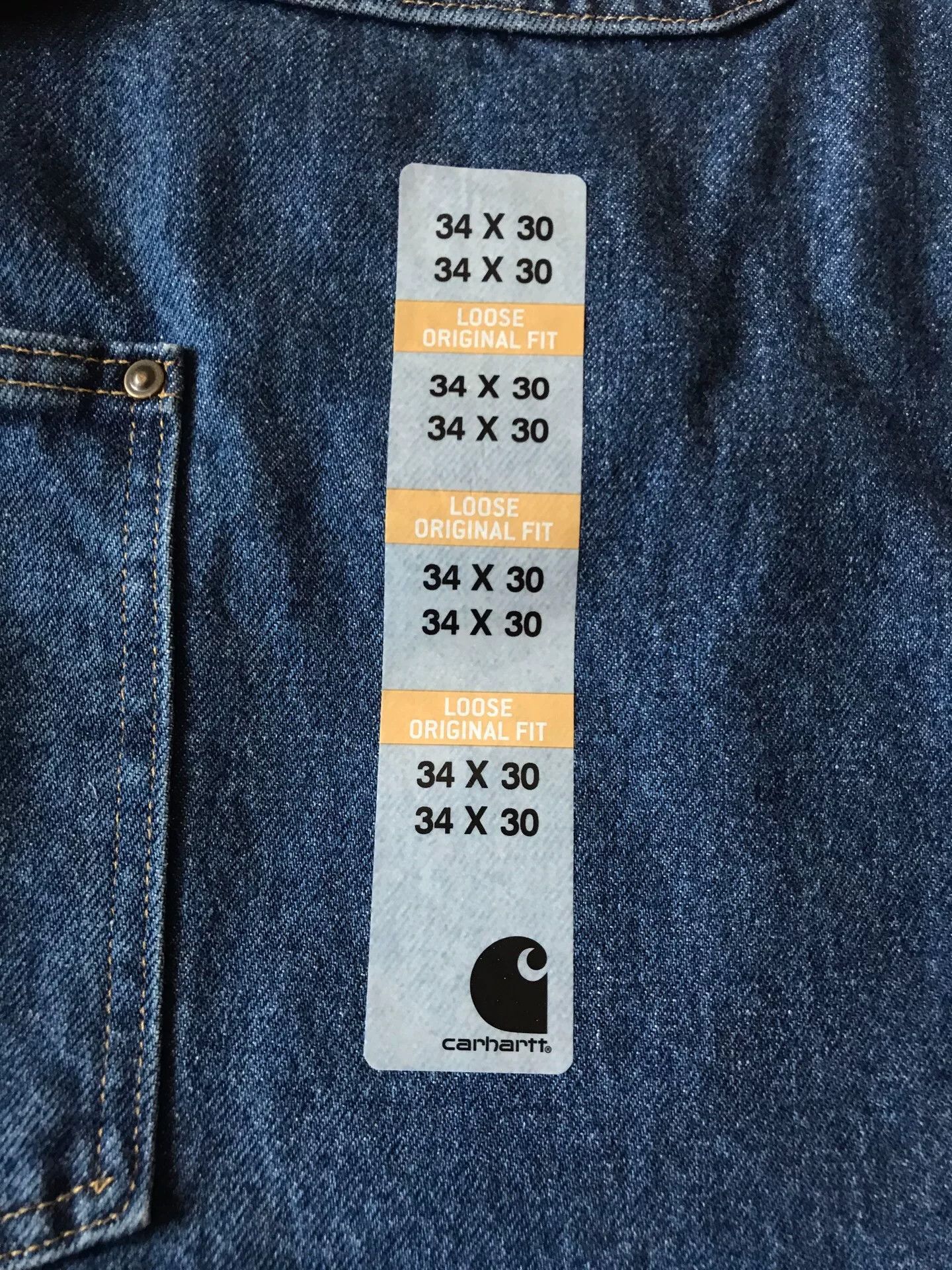 Carhartt Carhartt B73 W34L30 Washed Jeans Size US 34 / EU 50 - 7 Thumbnail