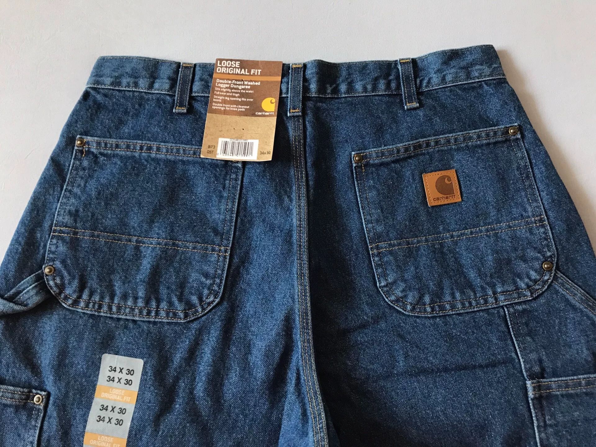 Carhartt Carhartt B73 W34L30 Washed Jeans Size US 34 / EU 50 - 5 Thumbnail