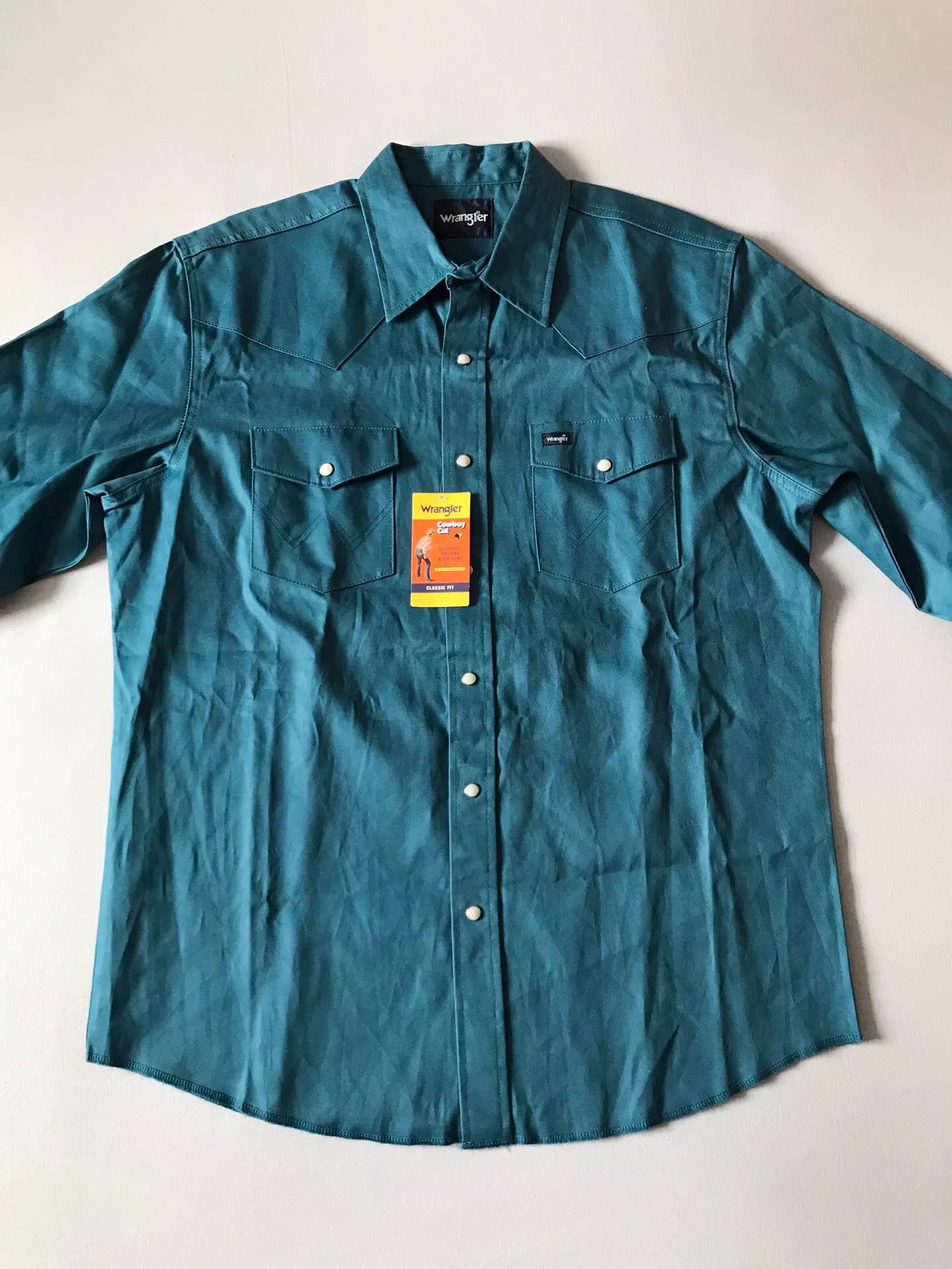 Wrangler Wrangler MS71419 Western Shirt Size US L / EU 52-54 / 3 - 3 Thumbnail