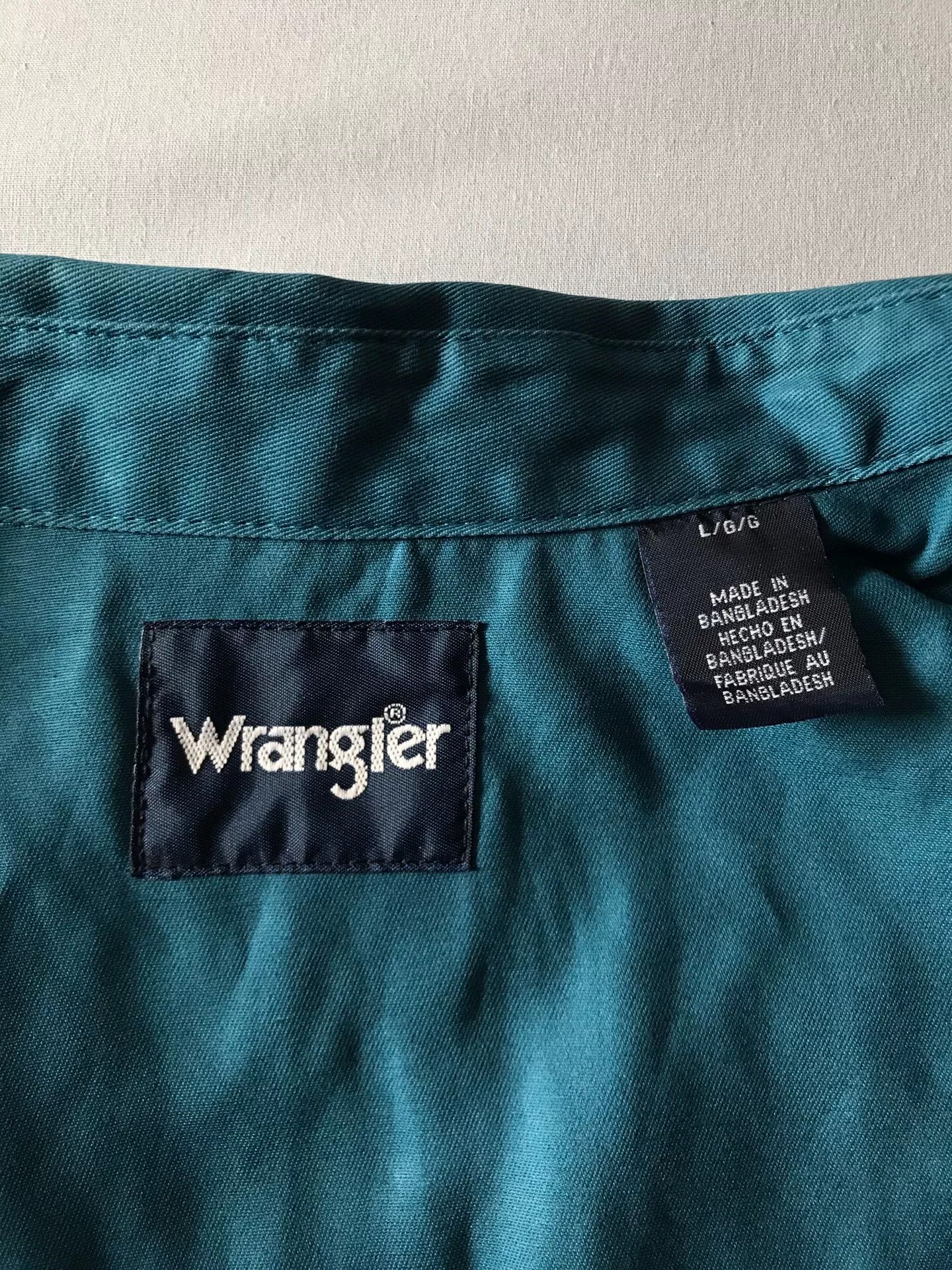 Wrangler Wrangler MS71419 Western Shirt Size US L / EU 52-54 / 3 - 7 Thumbnail