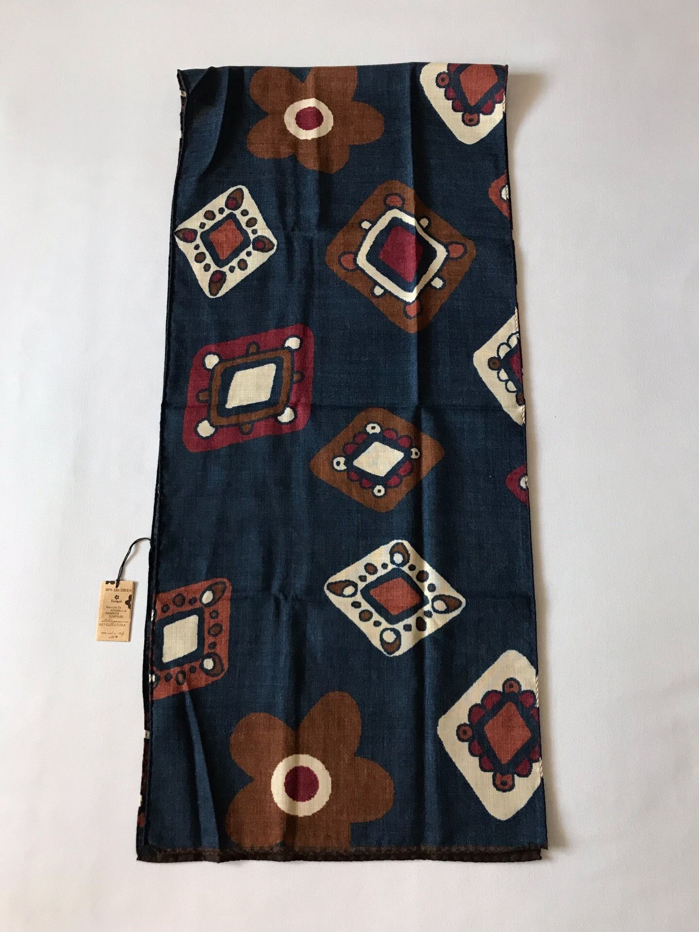 Fumagalli Fumagalli 1891 Italian Wool Scarf Size ONE SIZE - 3 Thumbnail