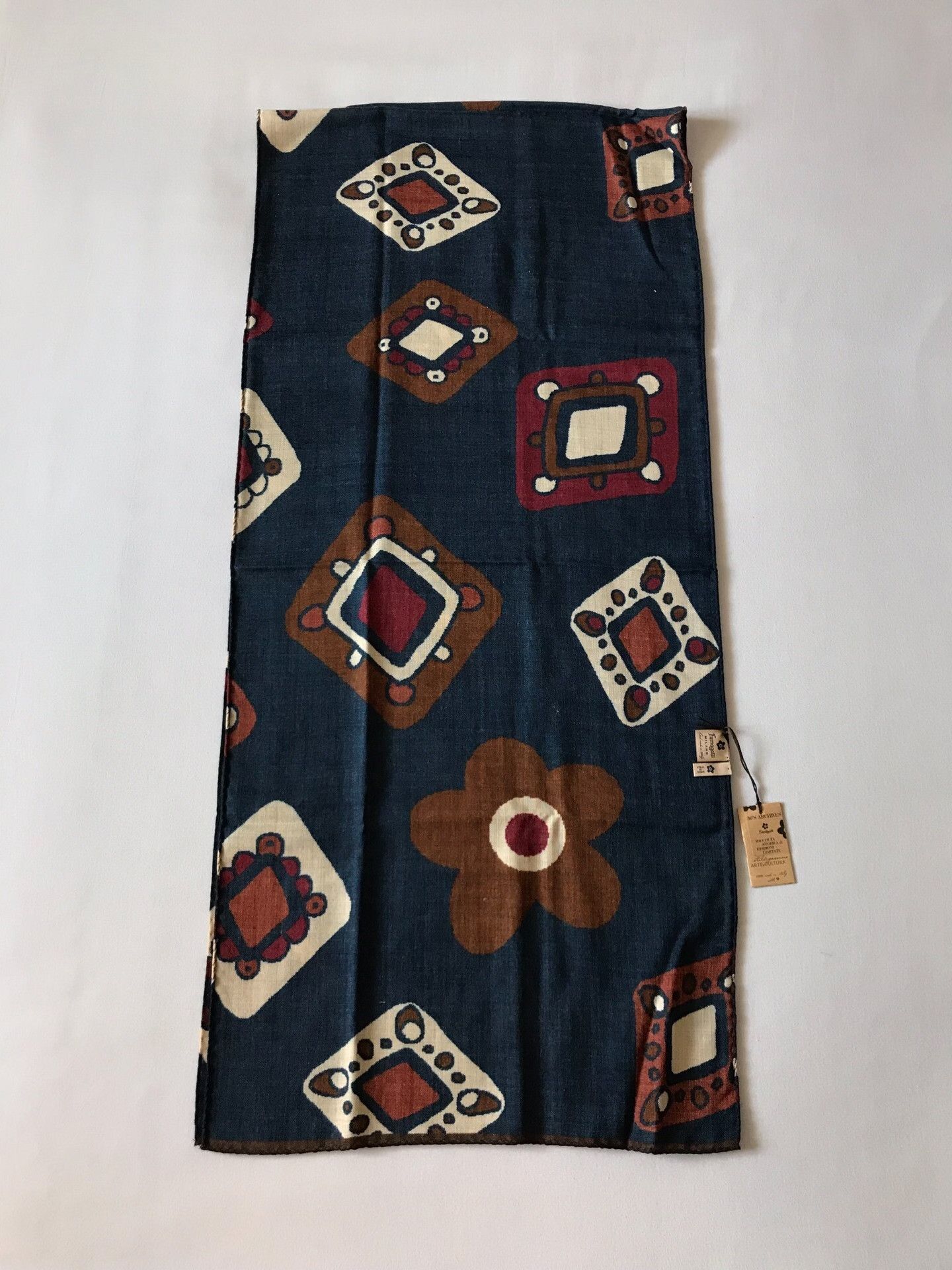 Fumagalli Fumagalli 1891 Italian Wool Scarf Size ONE SIZE - 2 Thumbnail
