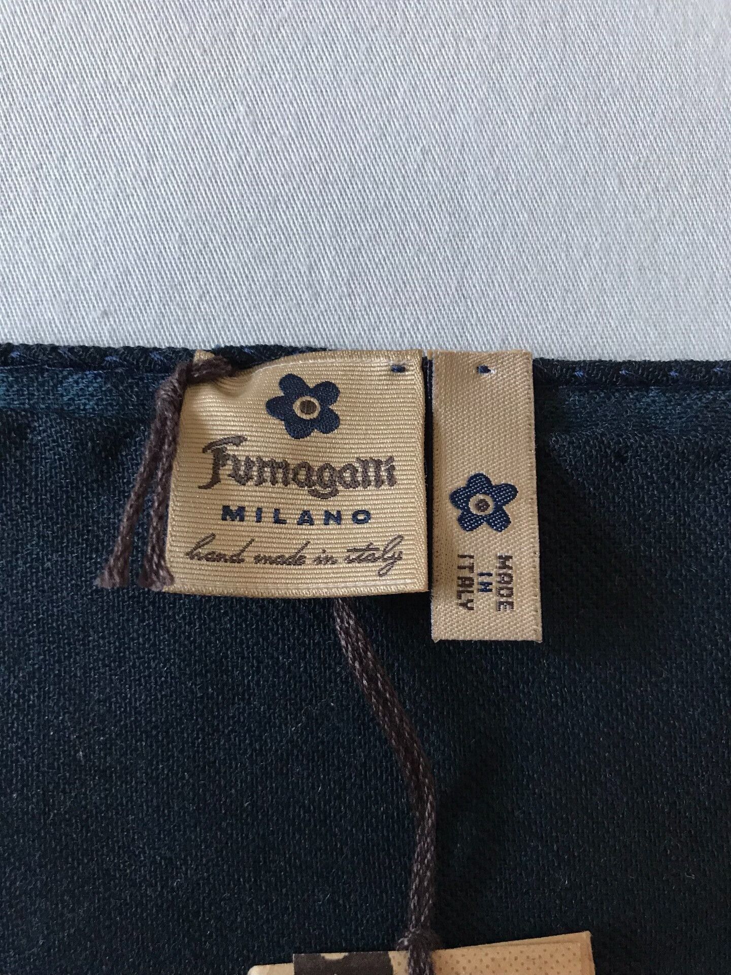 Fumagalli Fumagalli 1891 Italian Wool Scarf Size ONE SIZE - 8 Thumbnail