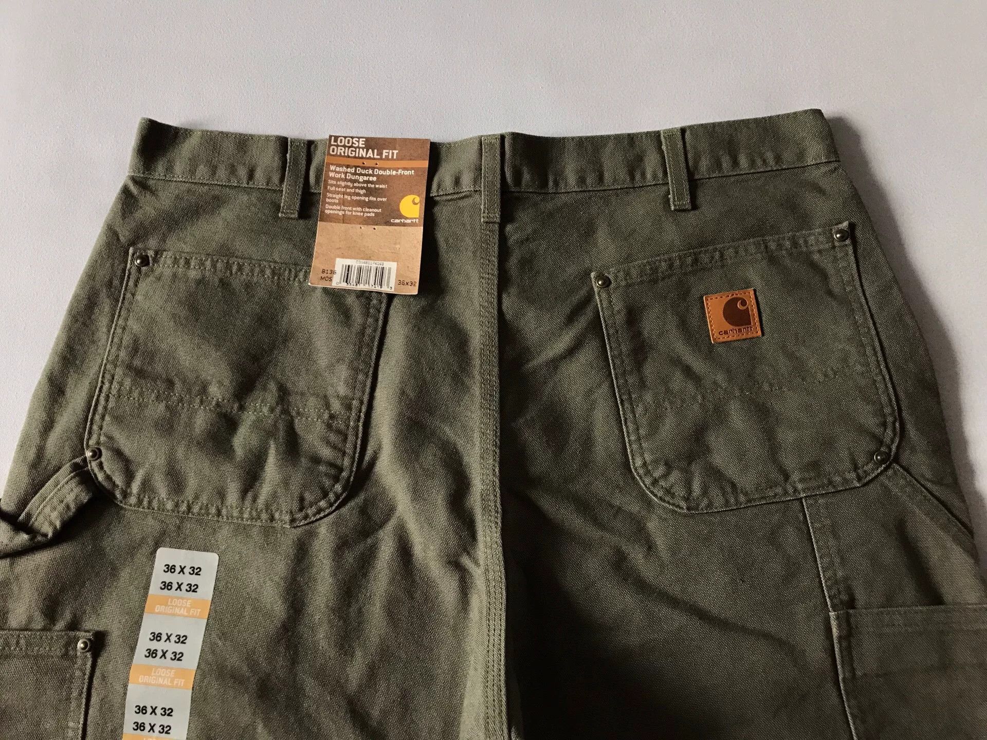 Carhartt Carhartt B136 Double Knee Work Pants Size US 36 / EU 52 - 5 Thumbnail