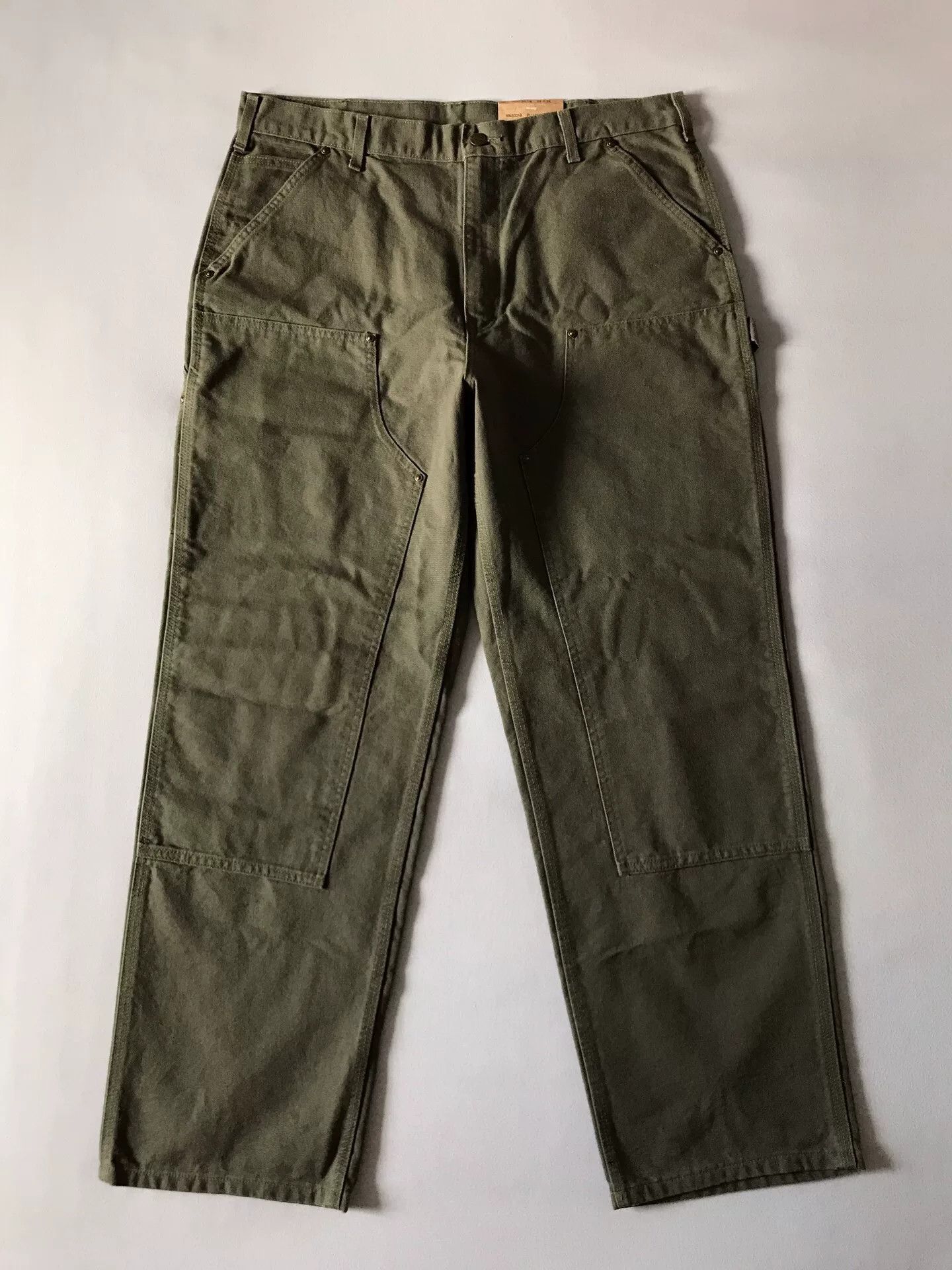 Carhartt Carhartt B136 Double Knee Work Pants Size US 36 / EU 52 - 2 Thumbnail